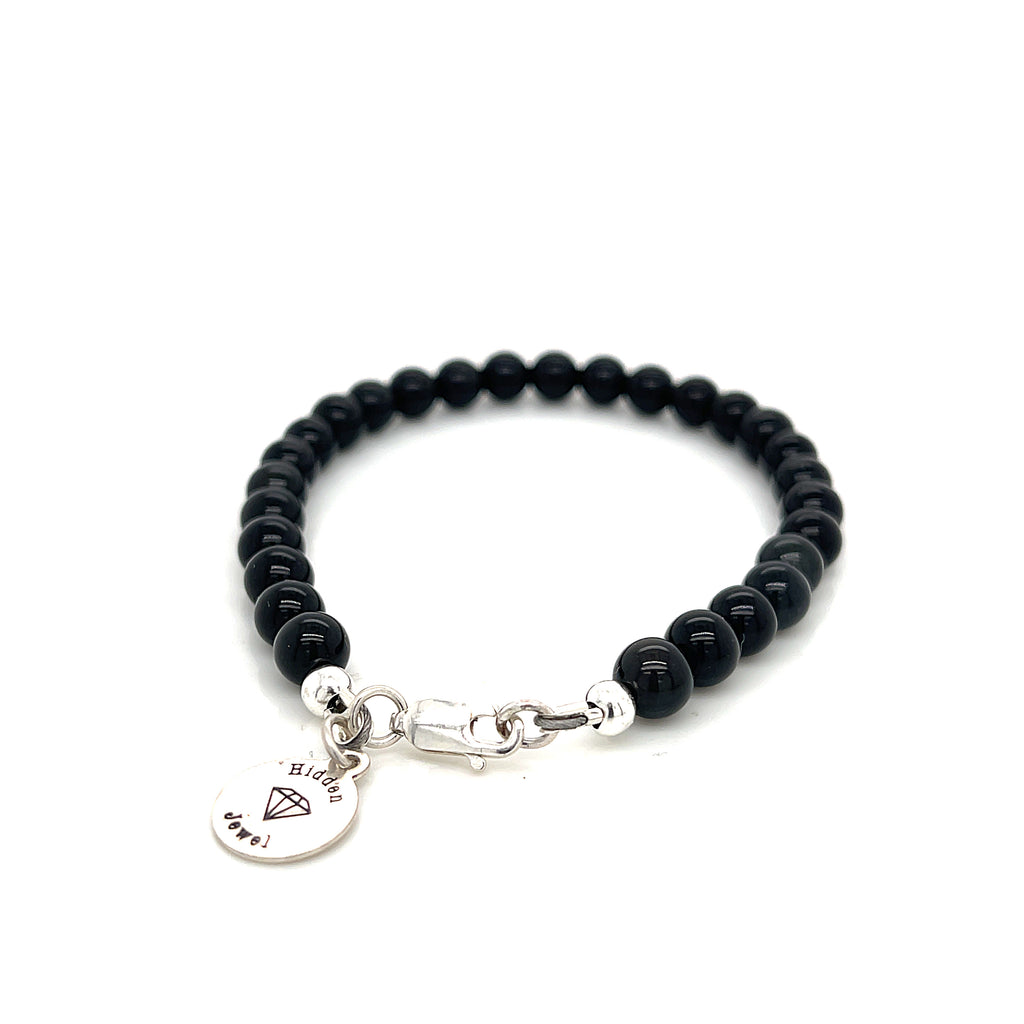 Rainbow Obsidian gemstone bracelet
