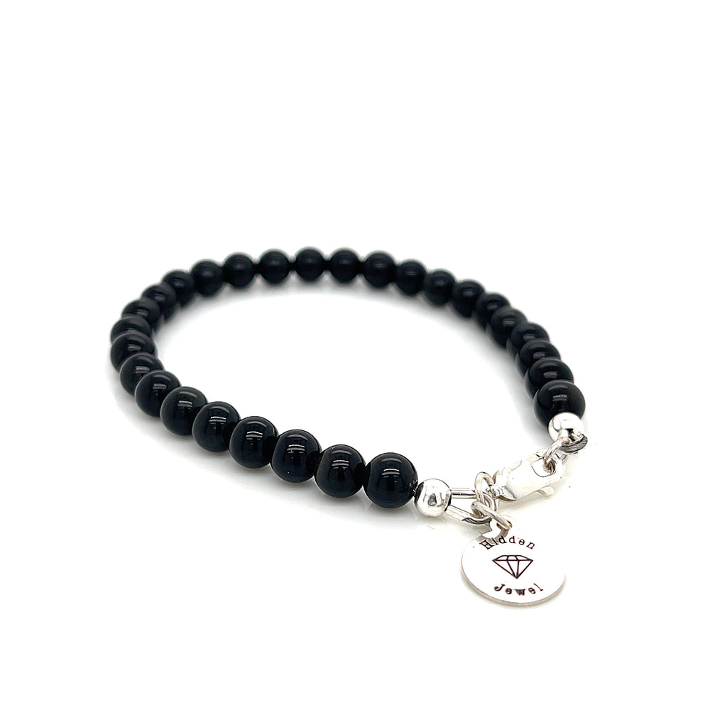 Rainbow Obsidian gemstone bracelet