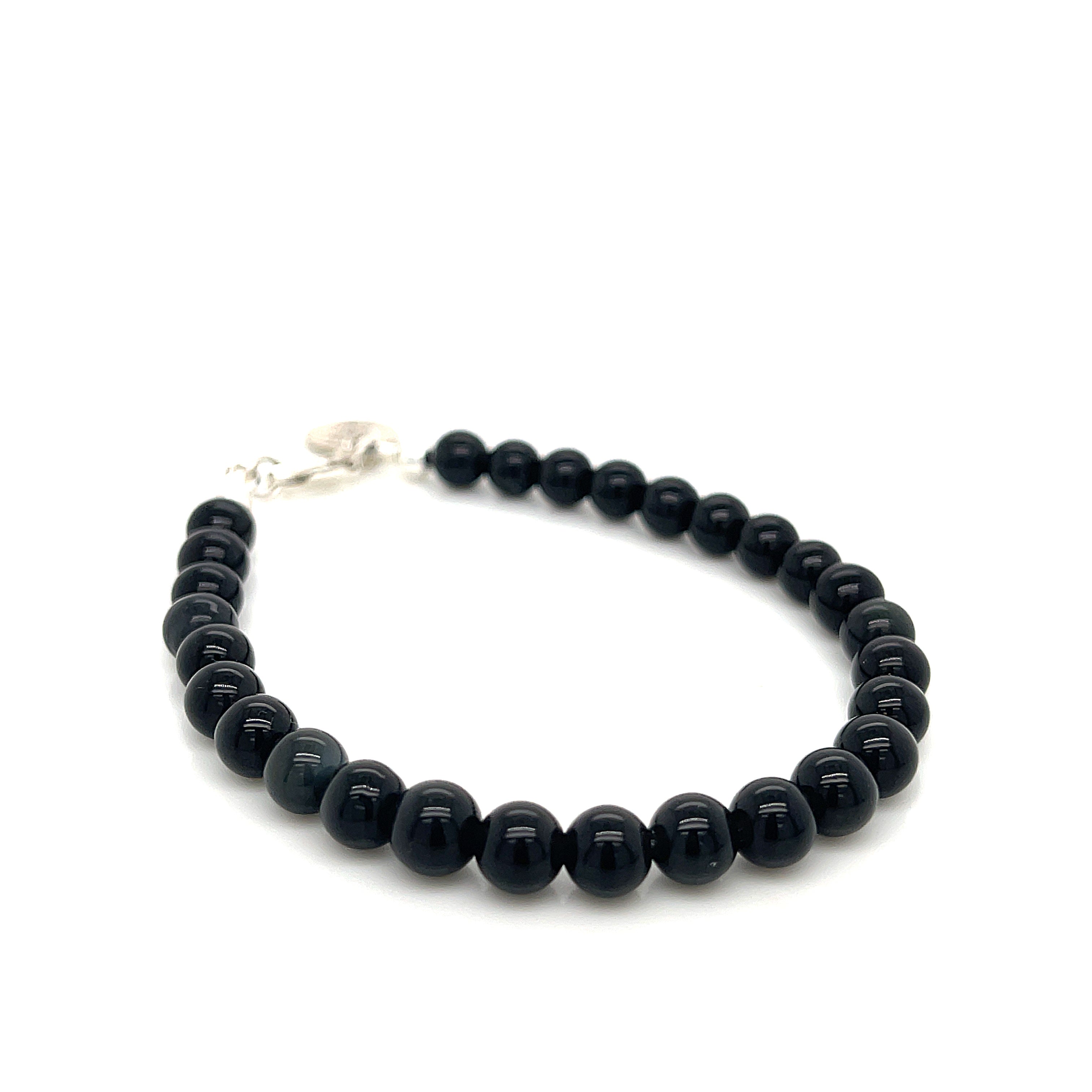 Rainbow Obsidian gemstone bracelet