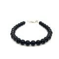 Shungite gemstone stone bracelet, size 7