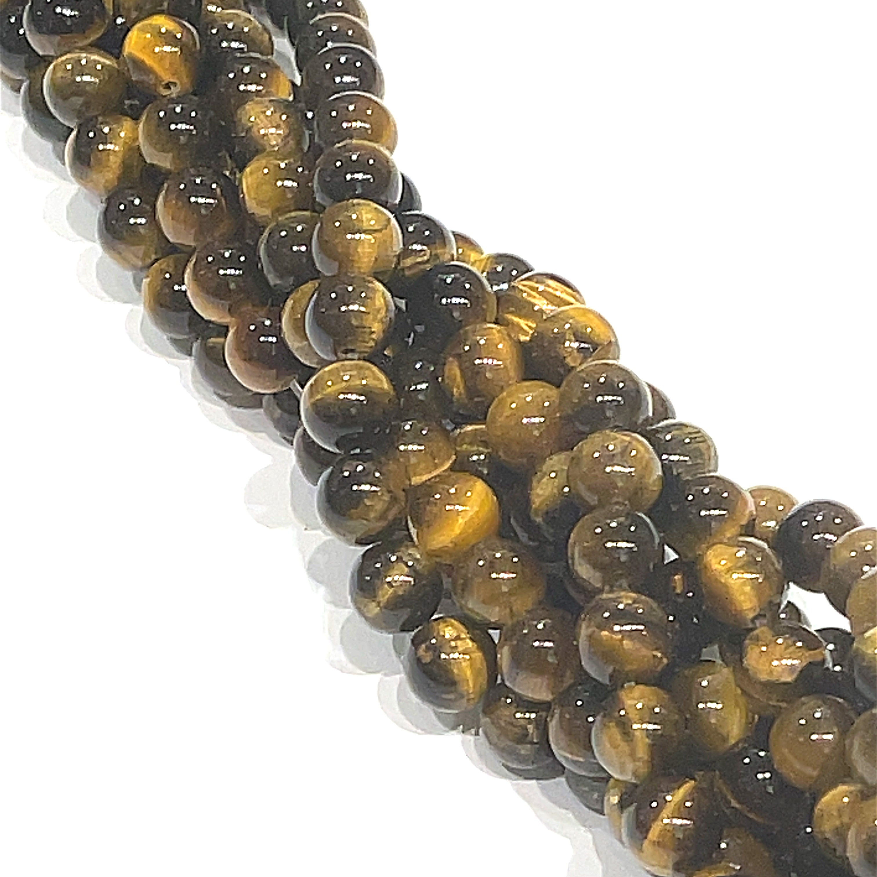 Tiger Eye Gemstone Strands, Jewelry supplies