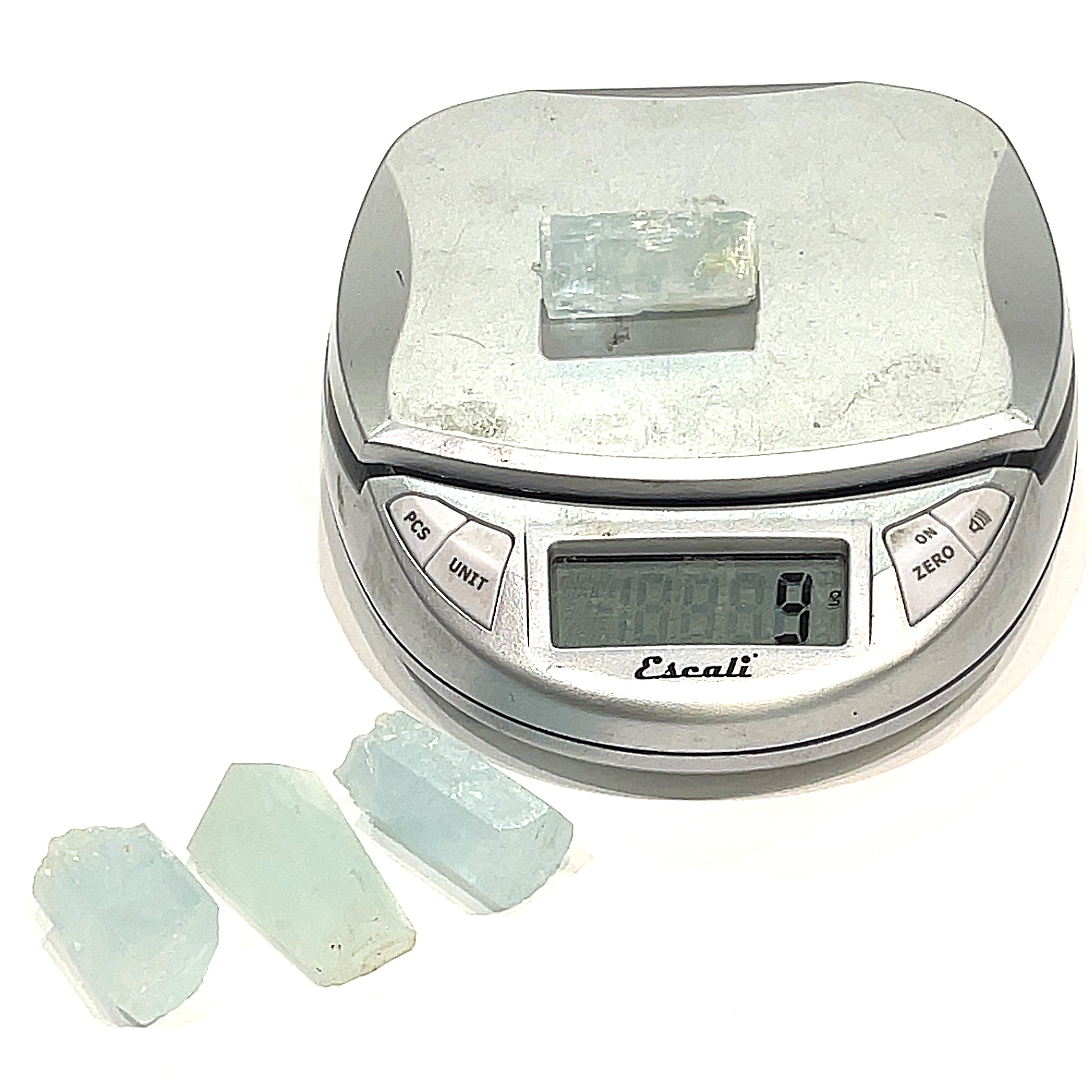 Aquamarine Raw Gemstones, collectors piece