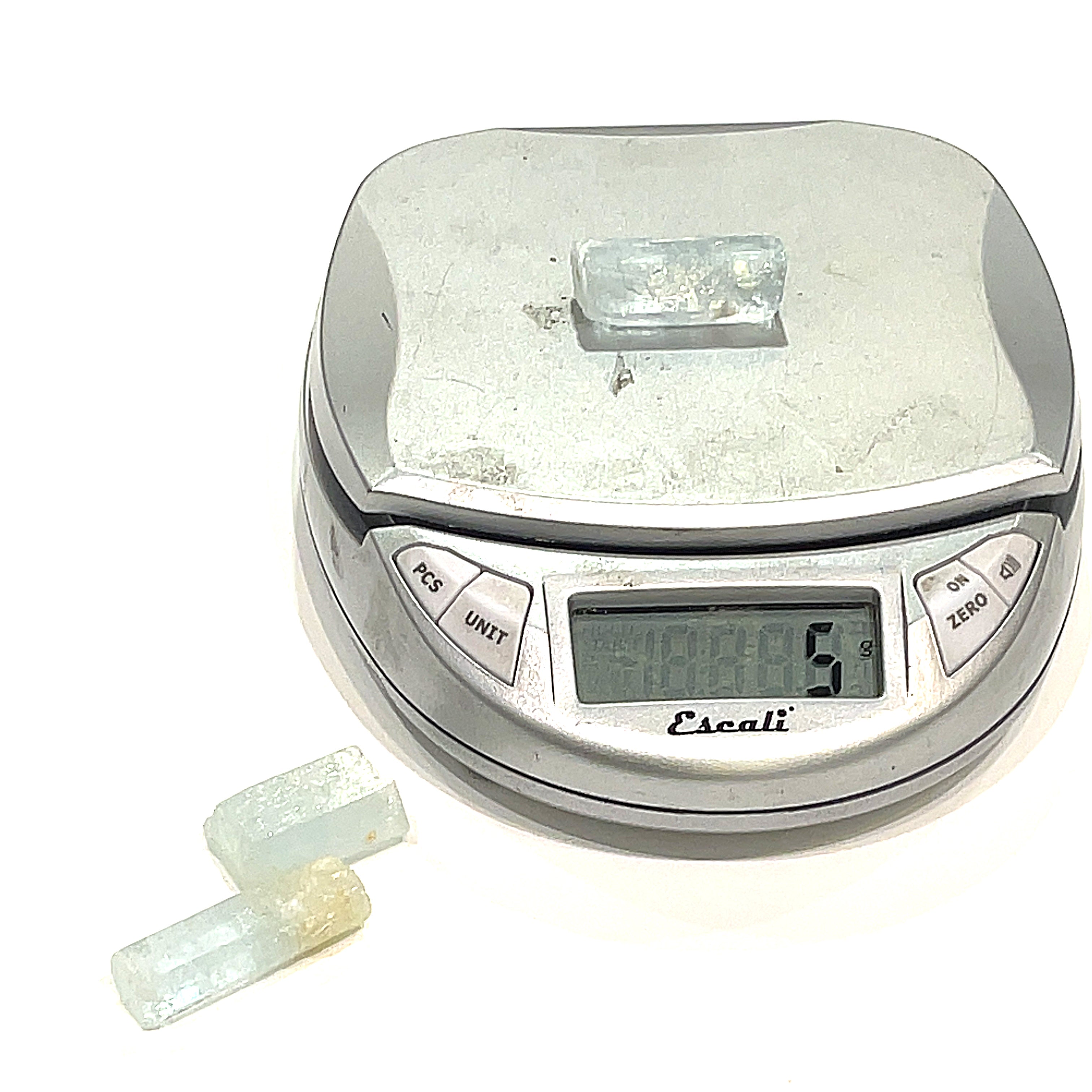 Aquamarine Raw Gemstones, collectors piece