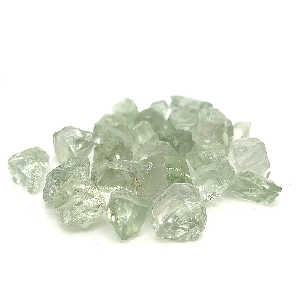 Prasiolite Raw Gemstone, (green amethyst)
