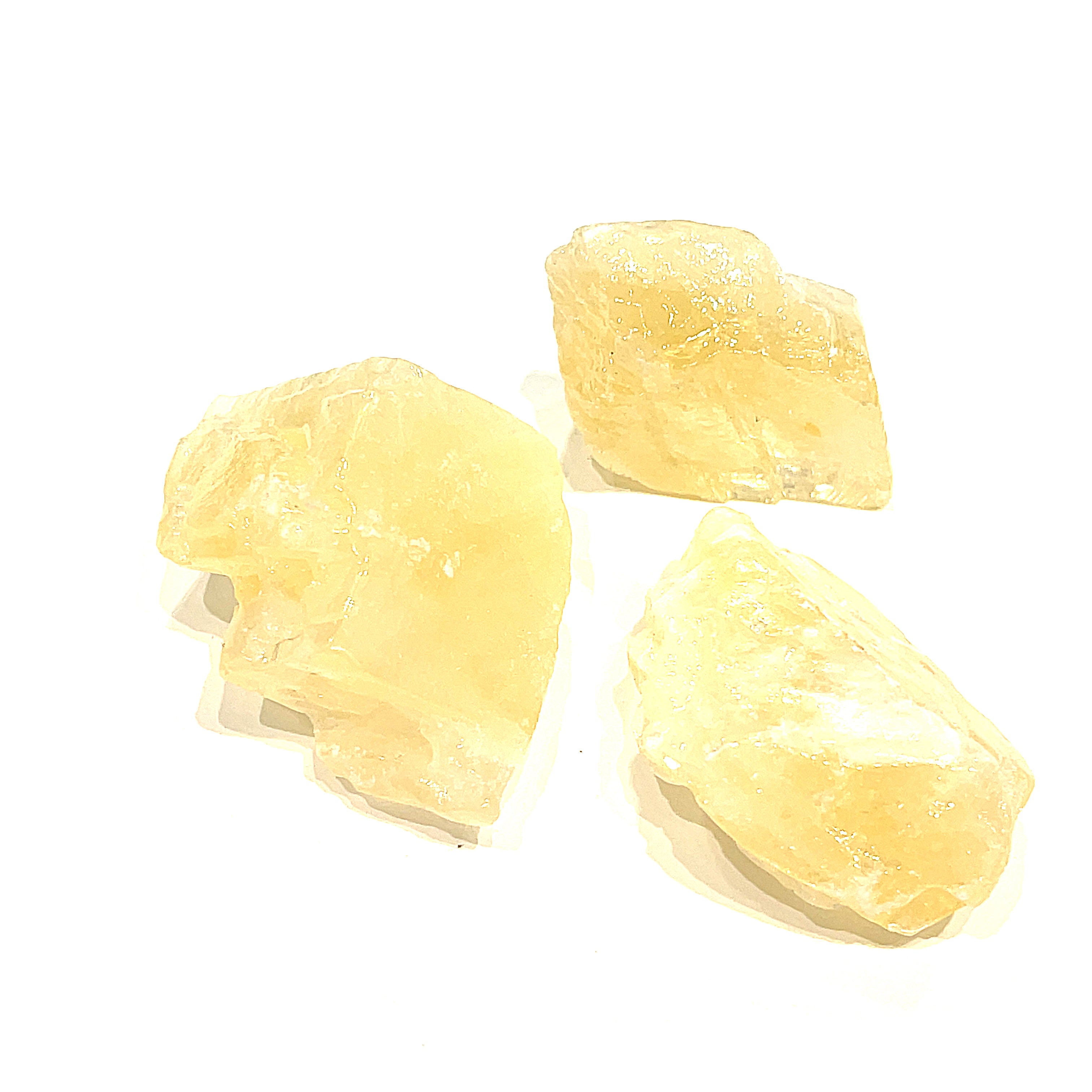 Calcite Yellow  Raw Gemstone