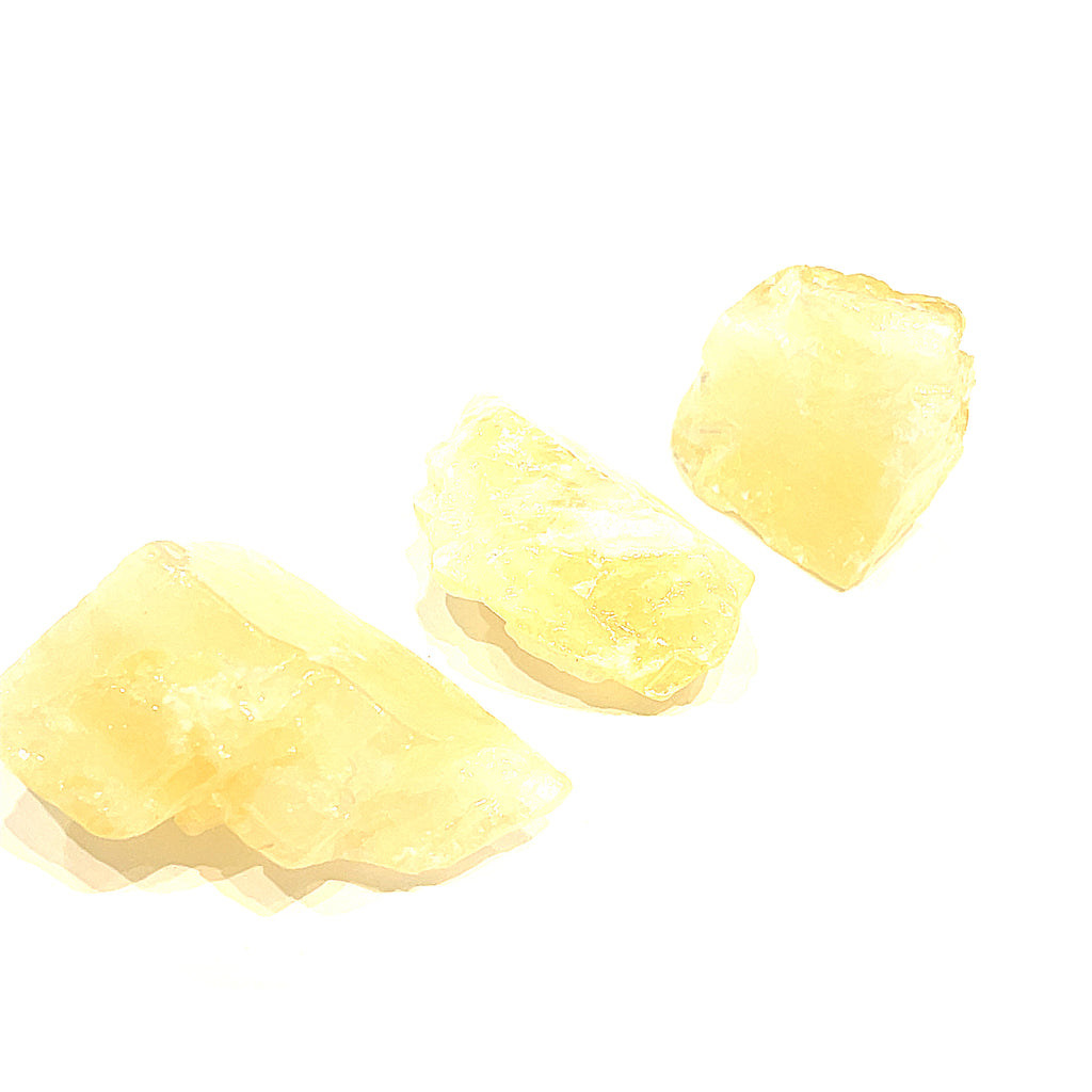 Calcite Yellow  Raw Gemstone