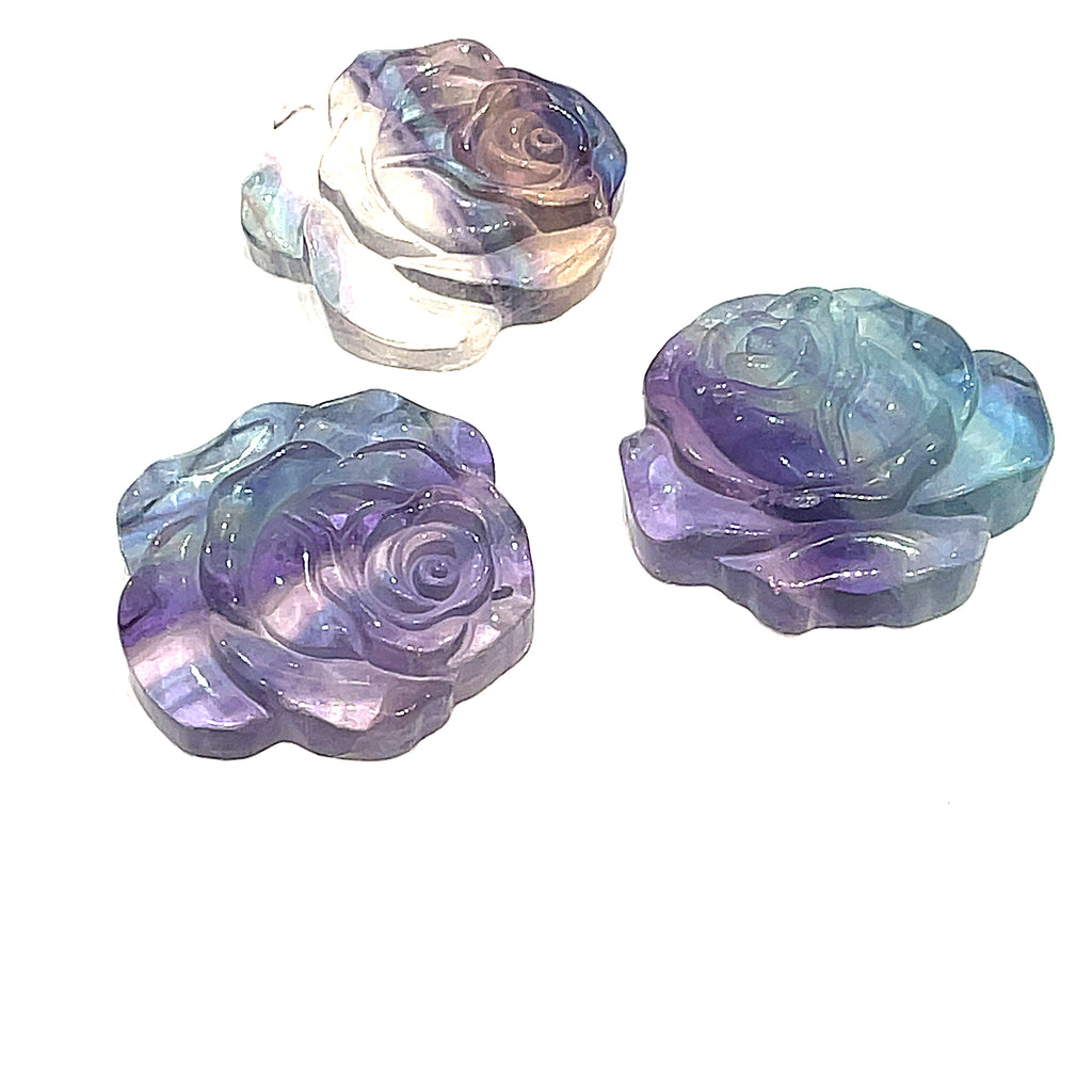Gemstone Carved Roses, shape gemstones