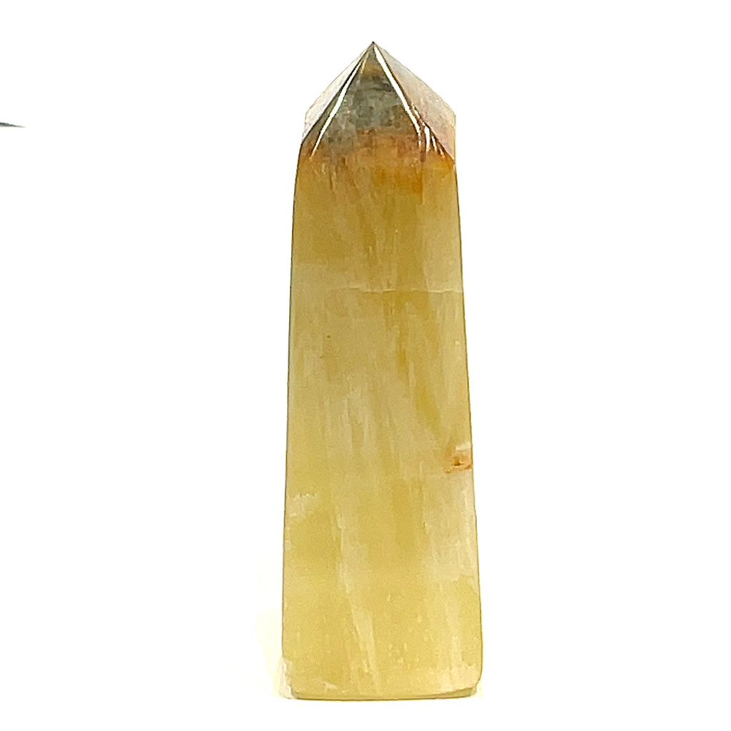 Calcite Lemon (yellow) Gemstone tower