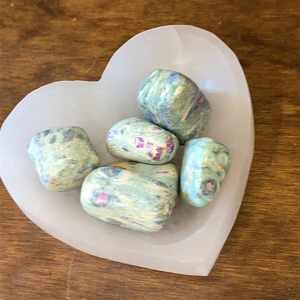 Selenite gemstone bowls