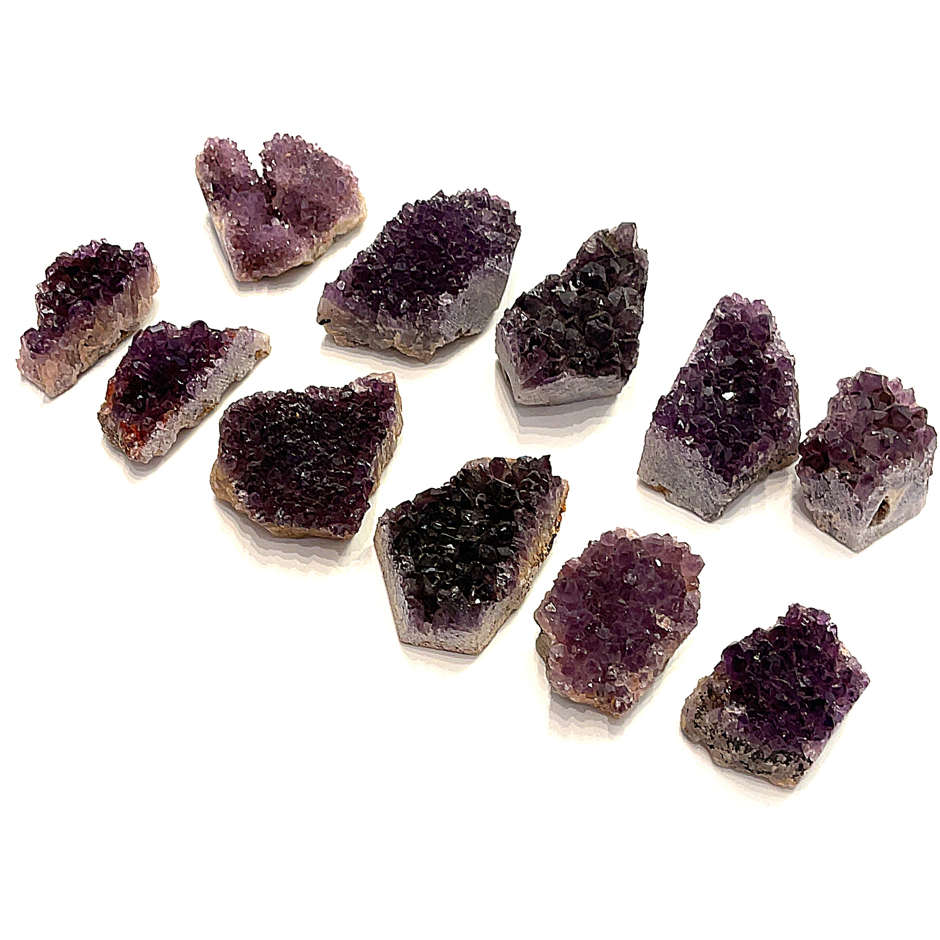 Amethyst , Raw slab Crystal gemstone