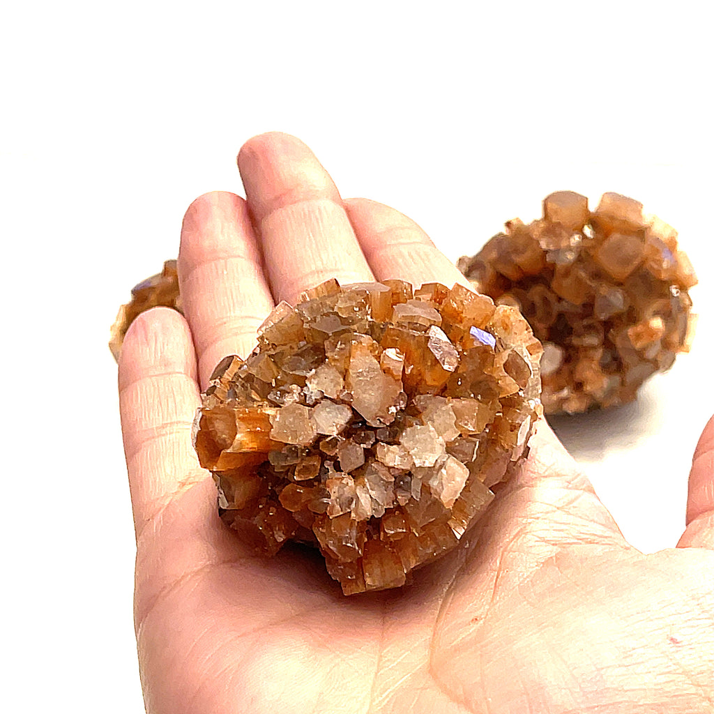 Aragonite, Sputnik,  Star Cluster Raw gemstone