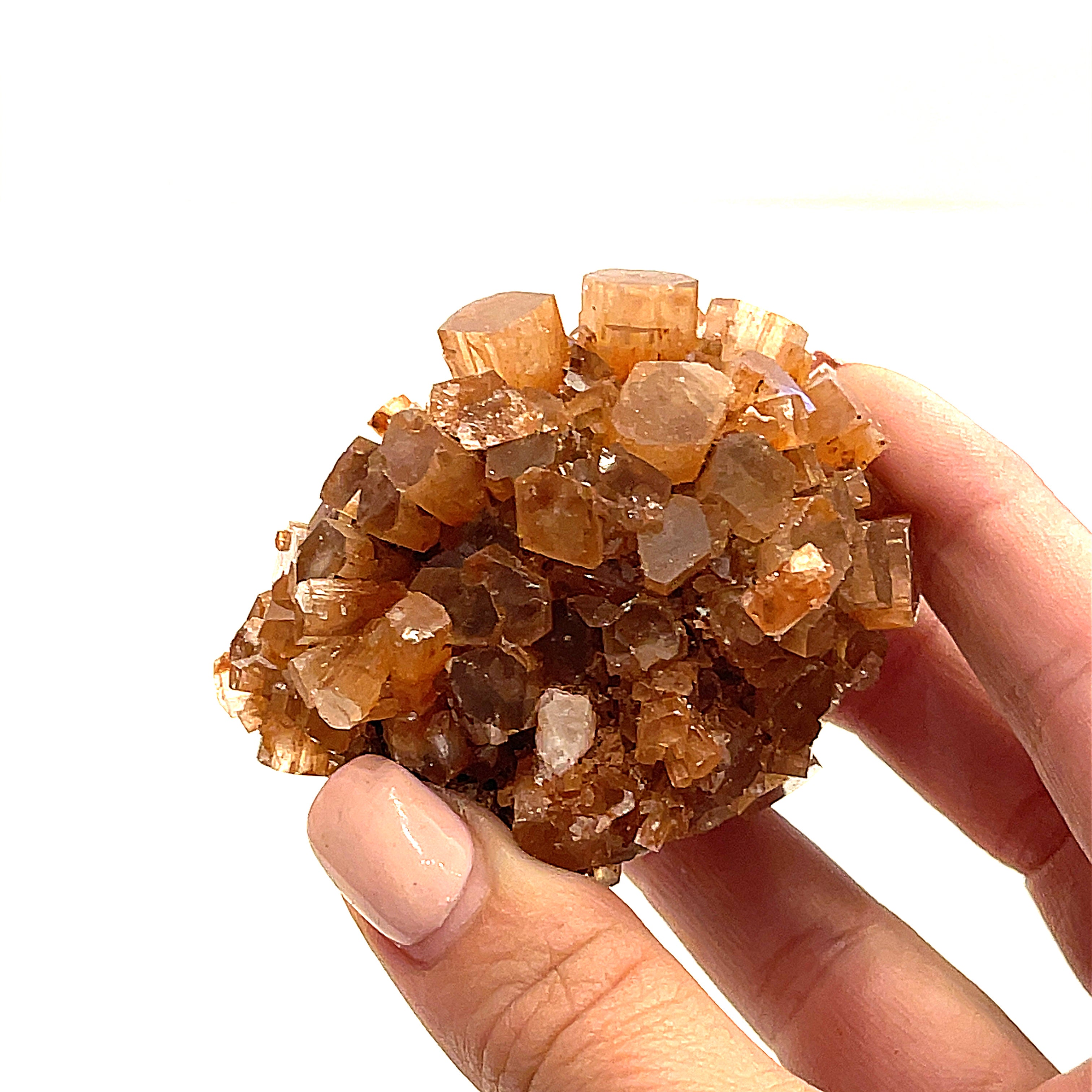 Aragonite, Sputnik,  Star Cluster Raw gemstone