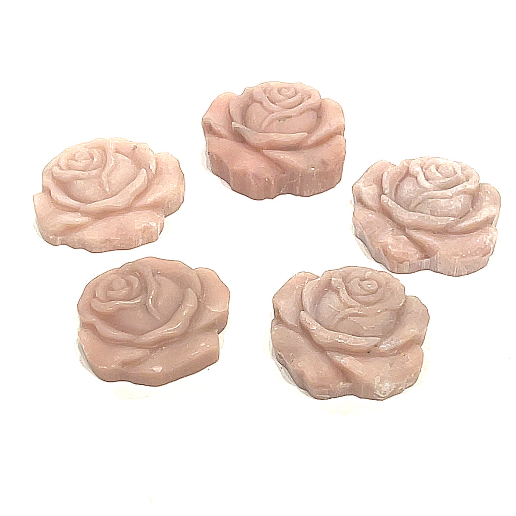 Gemstone Carved Roses, shape gemstones