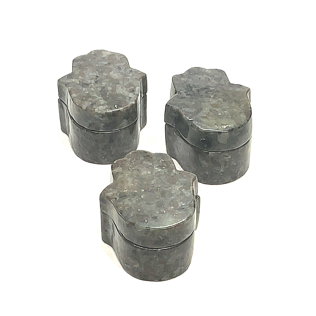 Yooperlite gemstone humza boxes plate/bowl