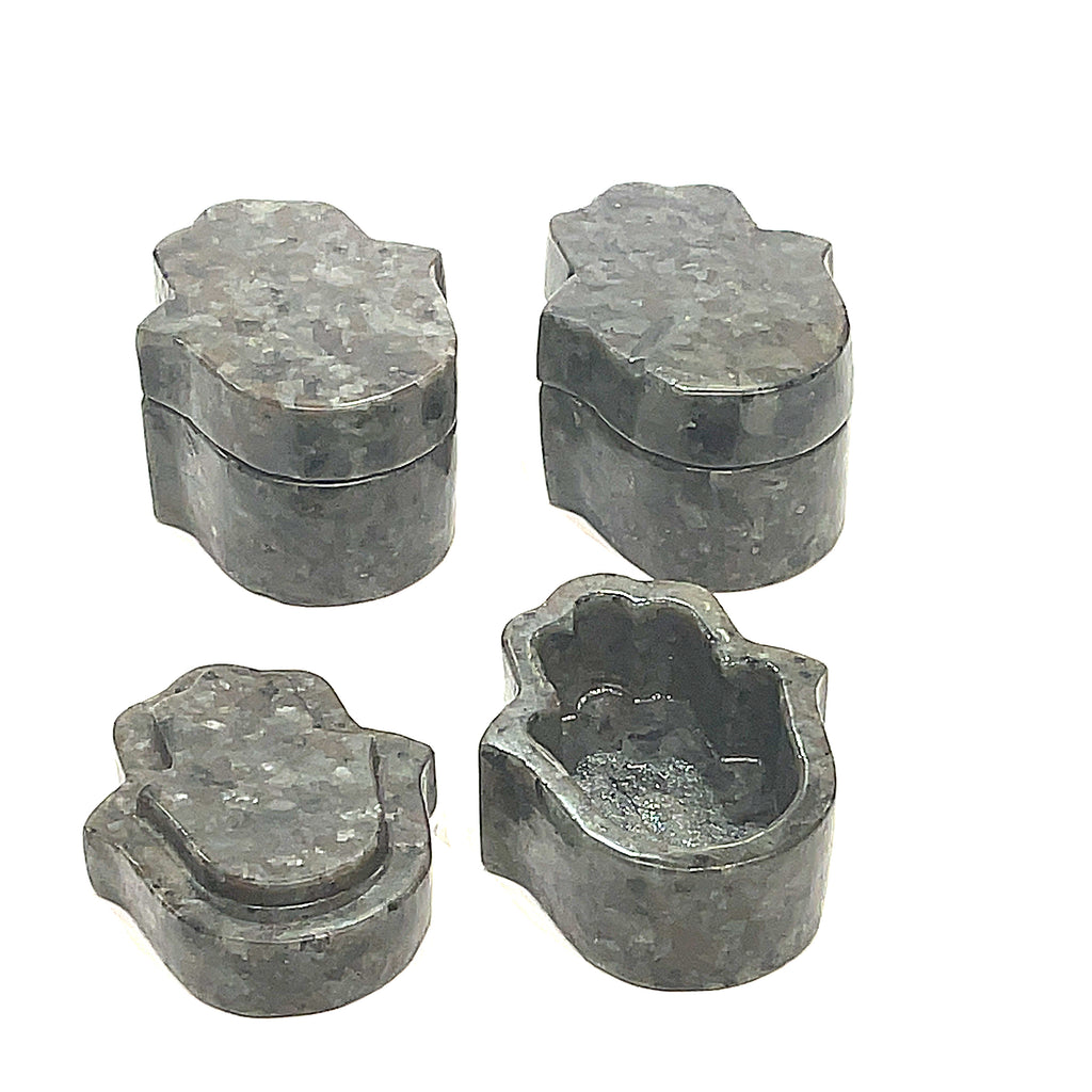 Yooperlite gemstone humza boxes plate/bowl