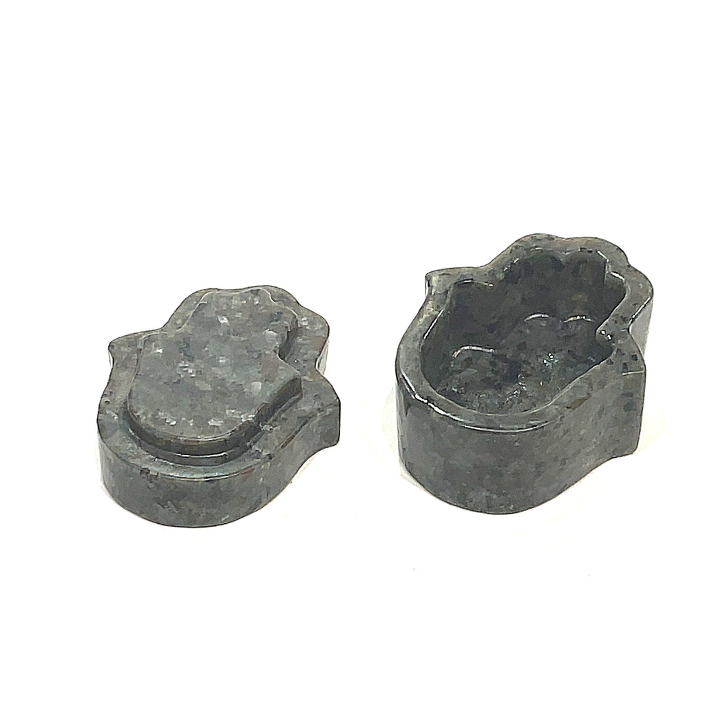 Yooperlite gemstone humza boxes plate/bowl