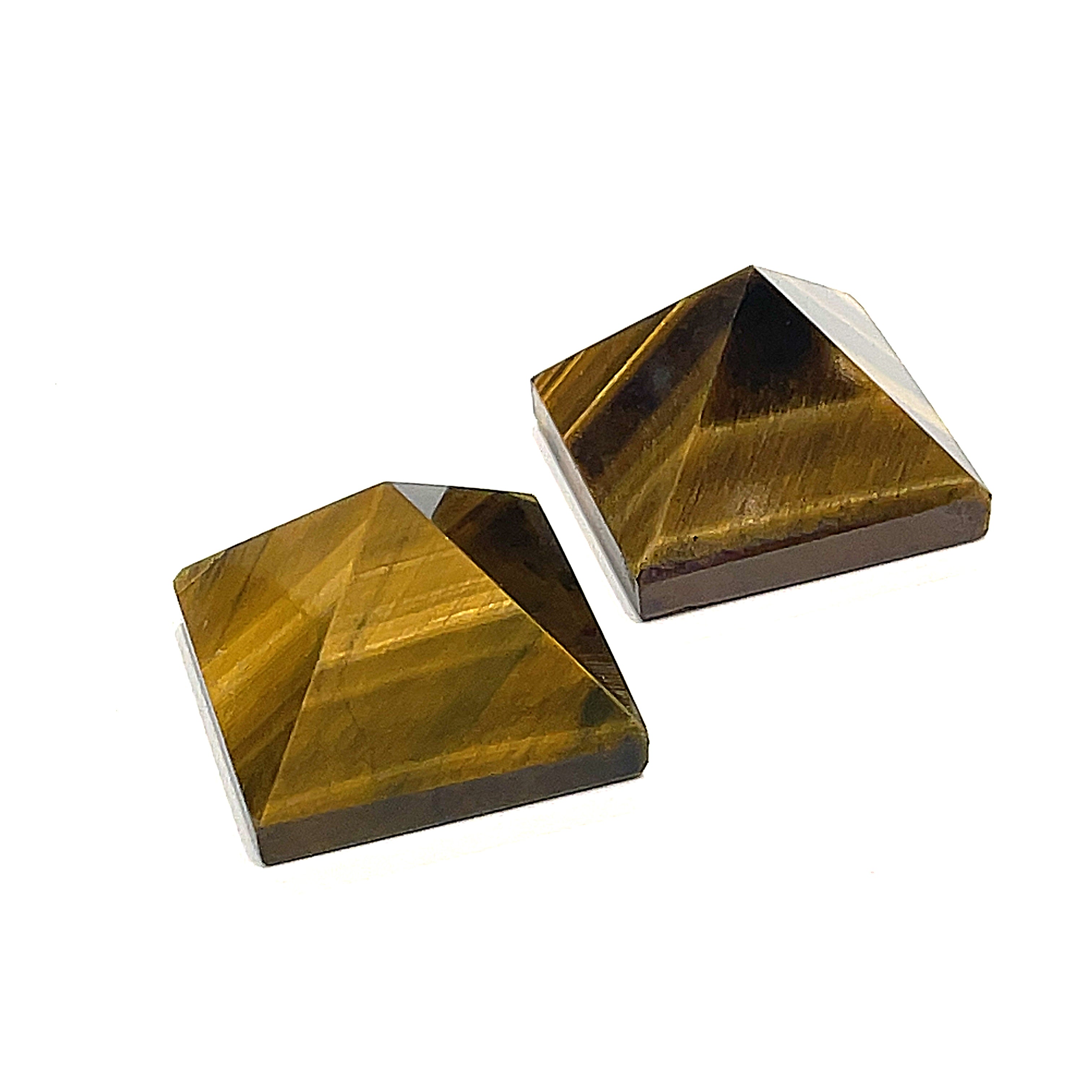 Tiger Eye Gemstone Pyramid