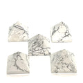 Howlite  gemstone pyramid