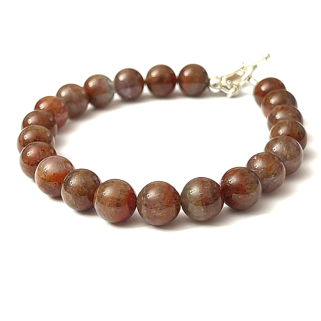 Auralite- 23 gemstone beaded bracelet, jewelry