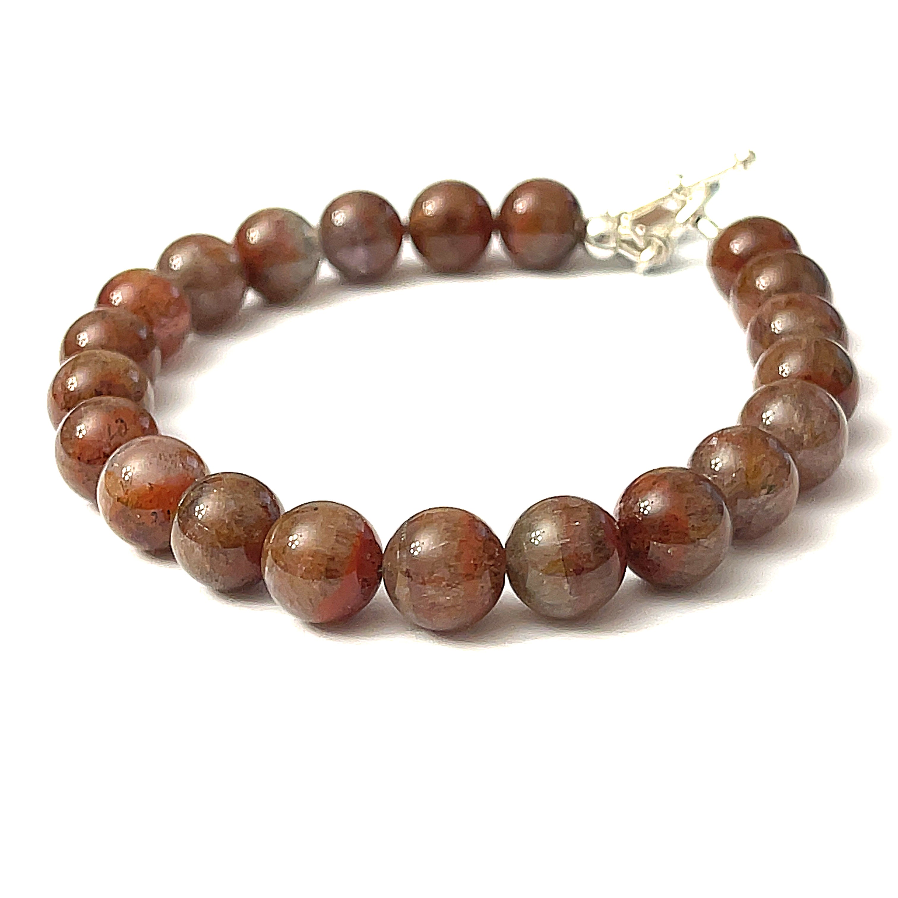 Auralite- 23 gemstone beaded bracelet, jewelry