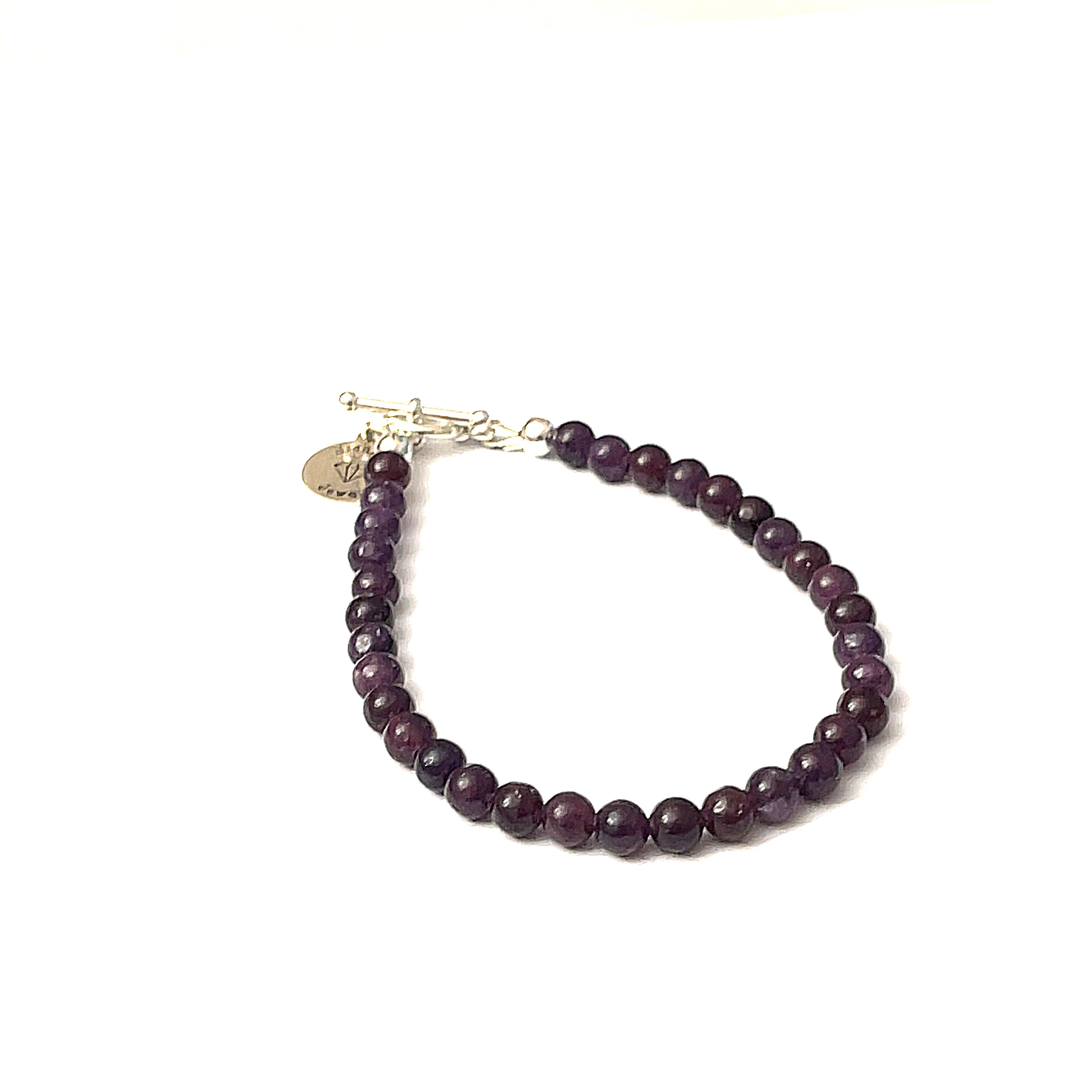 Lepidolite gemstone  bracelet, jewelry