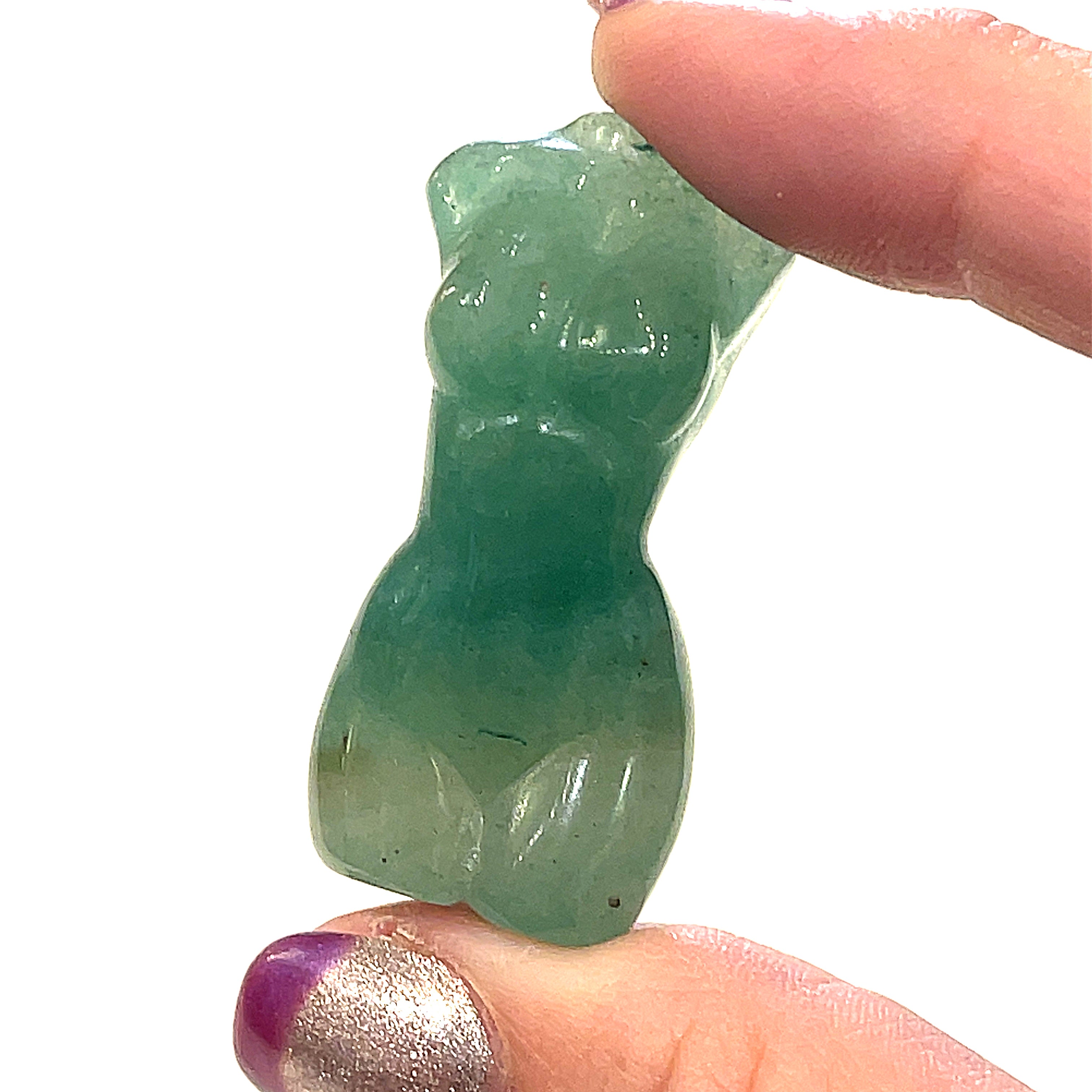 Gemstone carving Female Figure, Quartz, Pyrite, Fluorite, Howlite, Agate, Aventurine, Amegreen, strawberry quartz