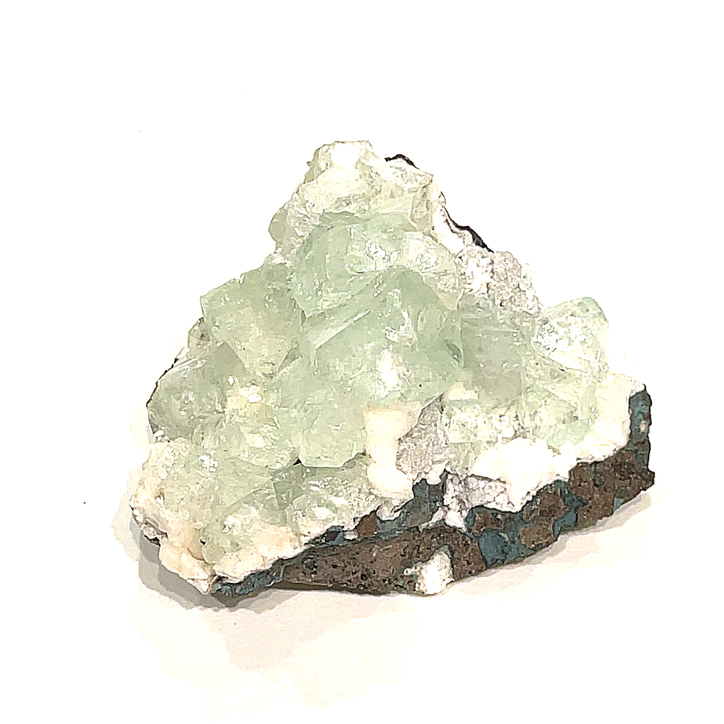 Apophyllite cluster gemstone, raw gemstone, raw mineral, collectors piece