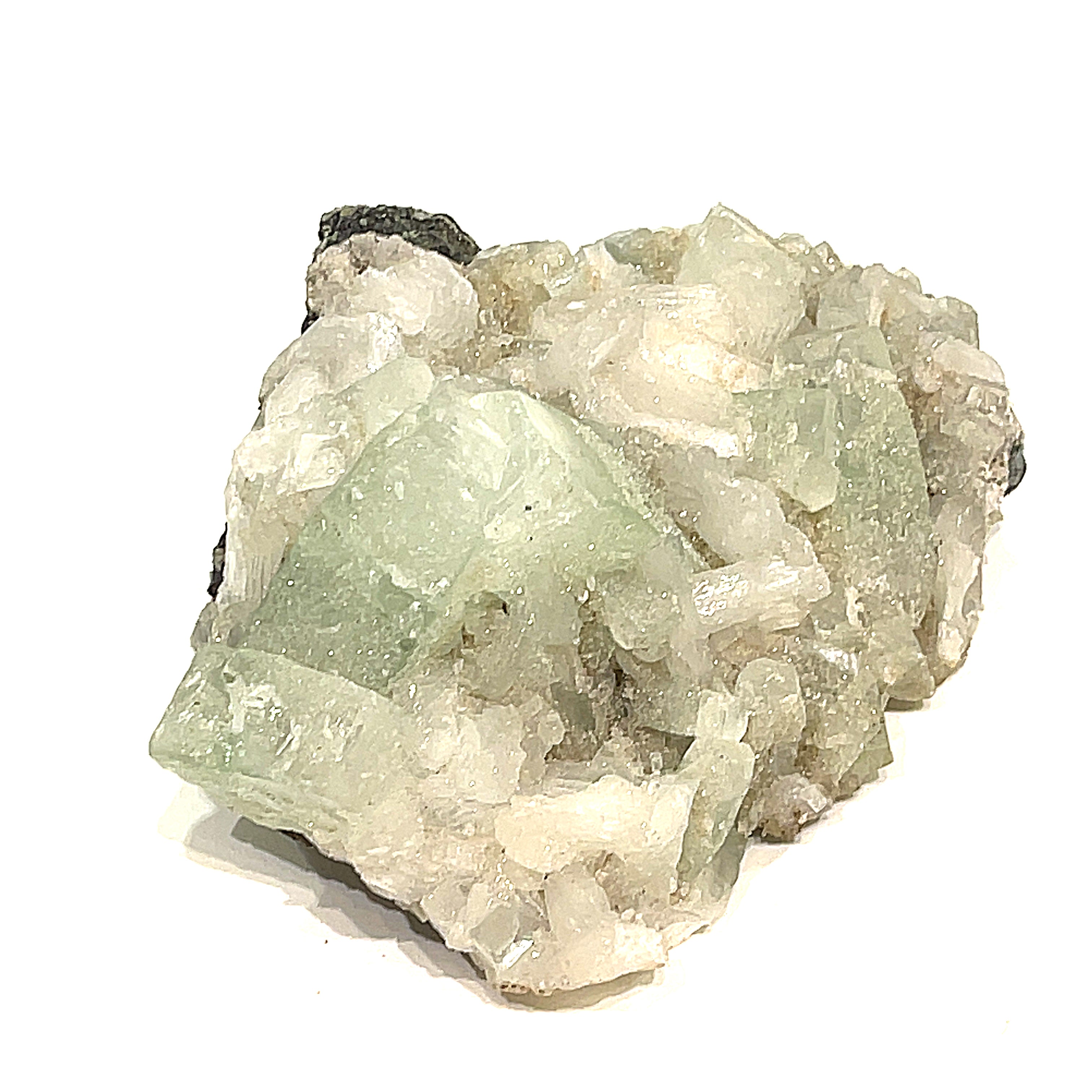 Apophyllite cluster gemstone, raw gemstone, raw mineral, collectors piece