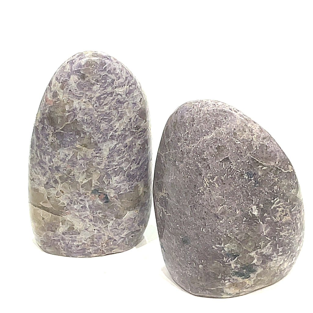 Lepidolite gemstone free form