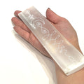 Selenite gemstone plates/ disks