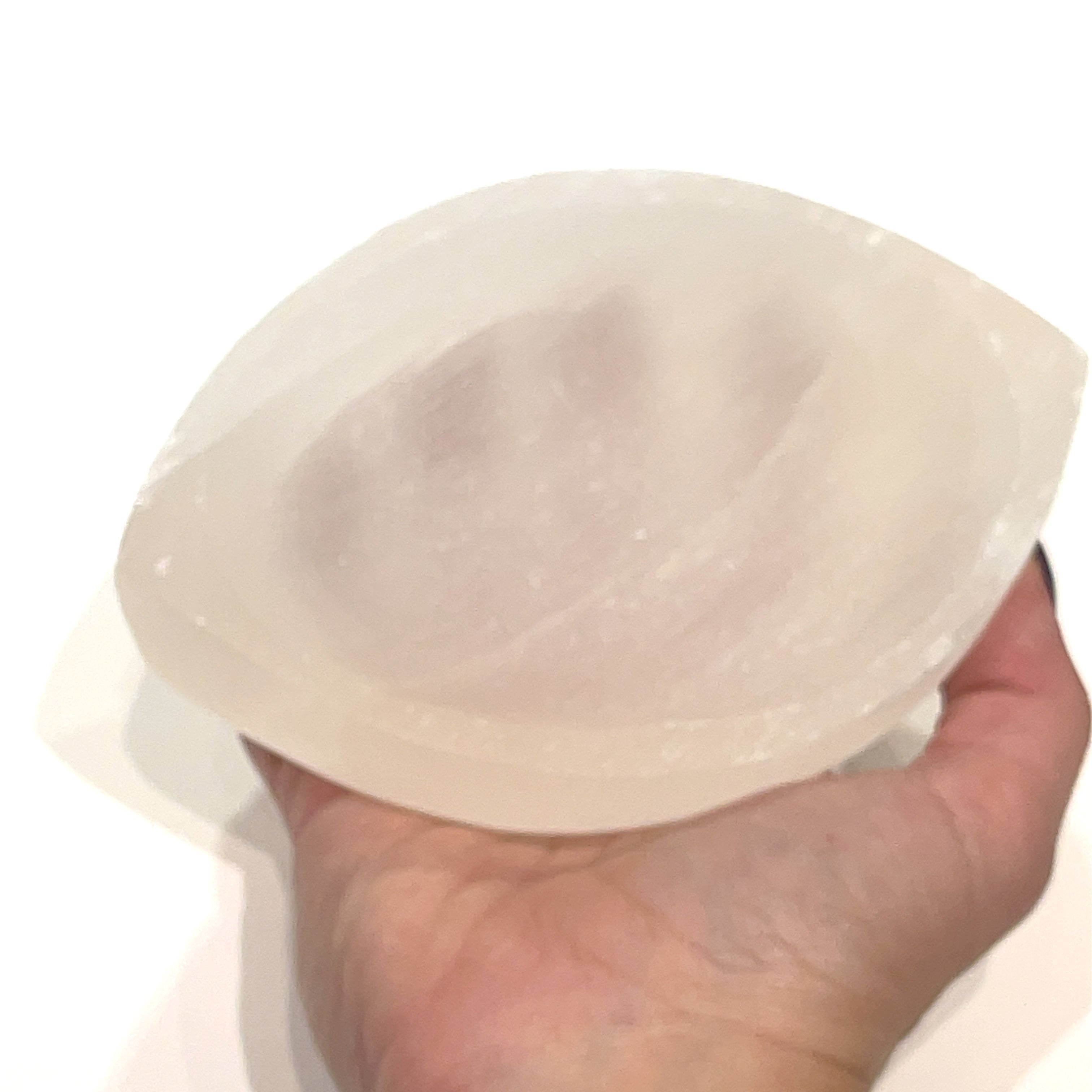 Selenite gemstone bowls