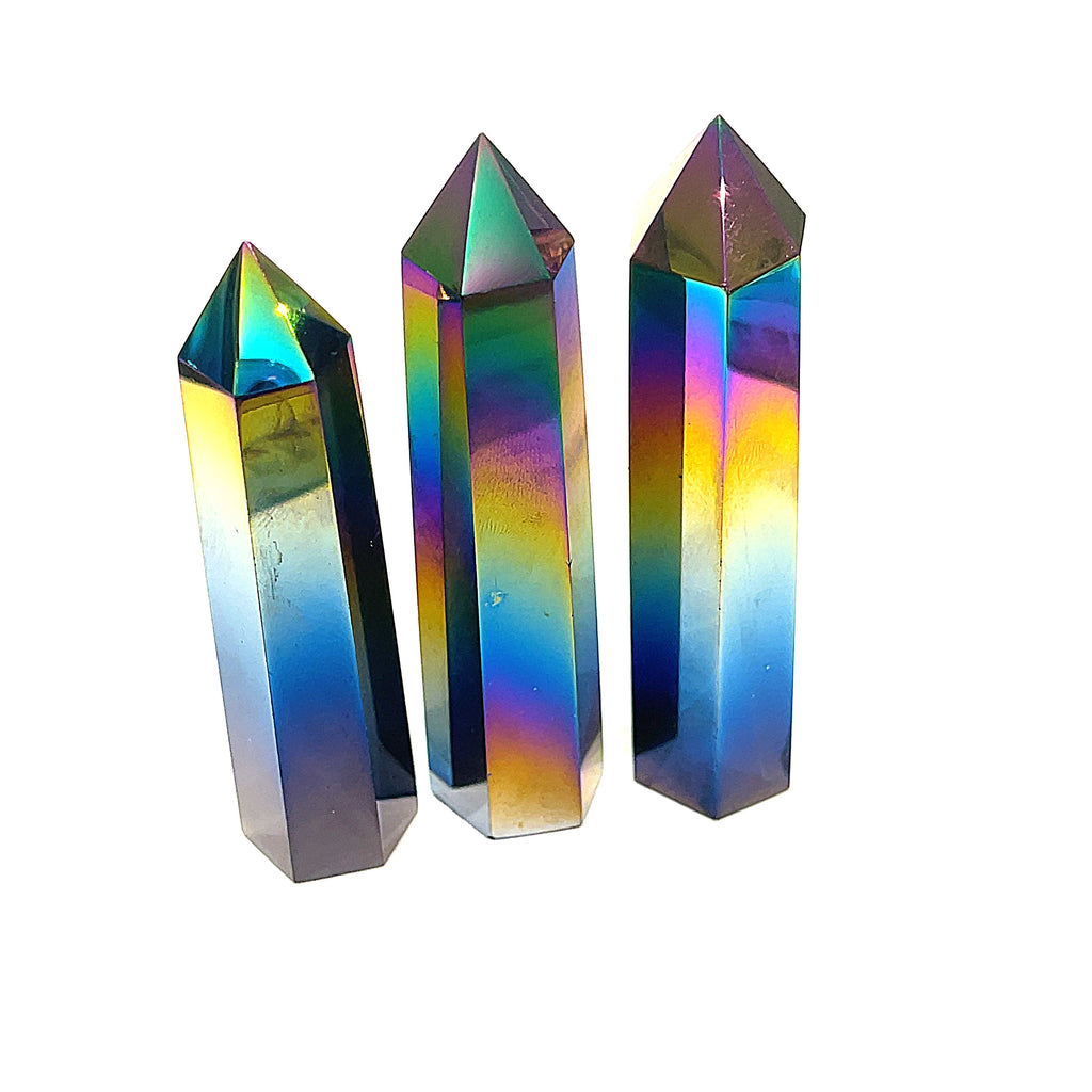 Titanium Quartz Gemstone Towers (Brazil)