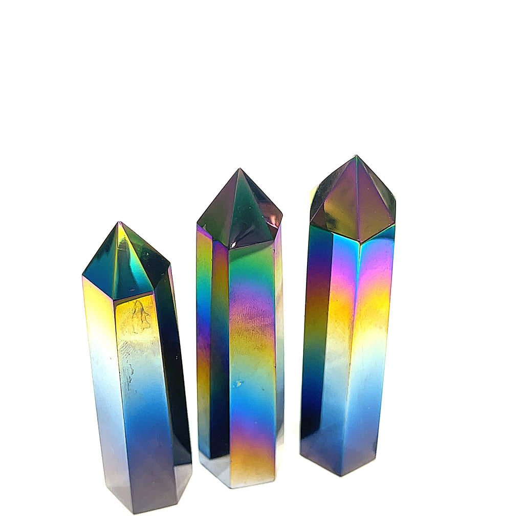 Titanium Quartz Gemstone Towers (Brazil)