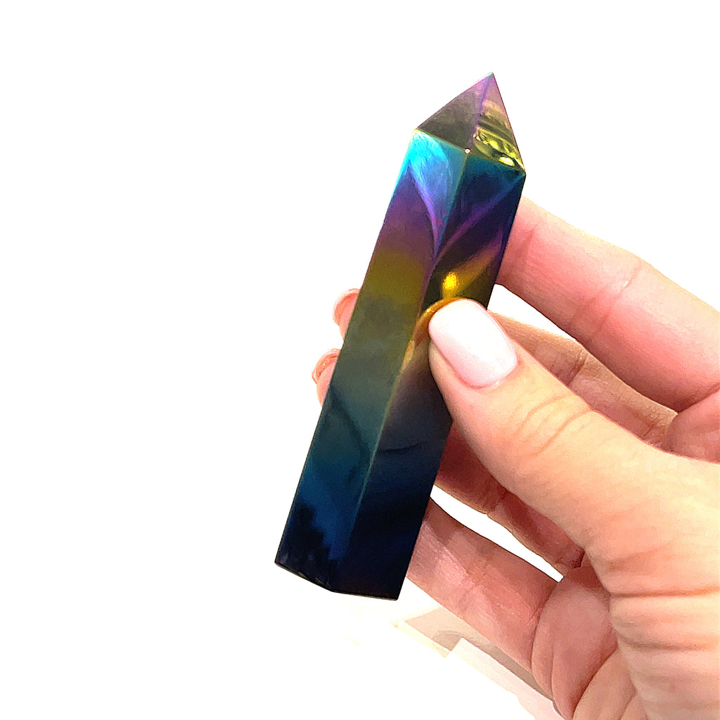 Titanium Quartz Gemstone Towers (Brazil)