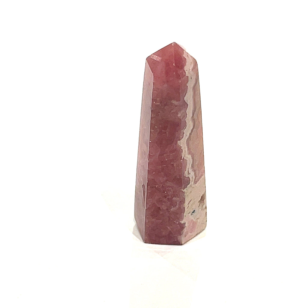 Rhodochrosite Gemstone Tower