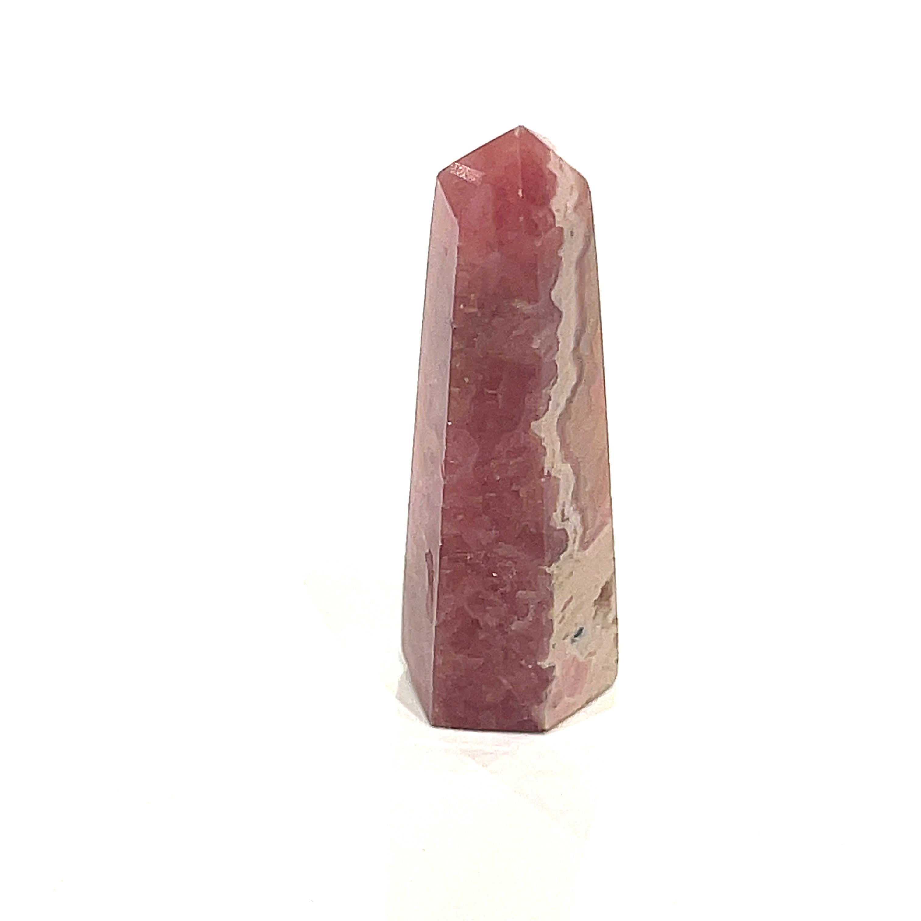 Rhodochrosite Gemstone Tower