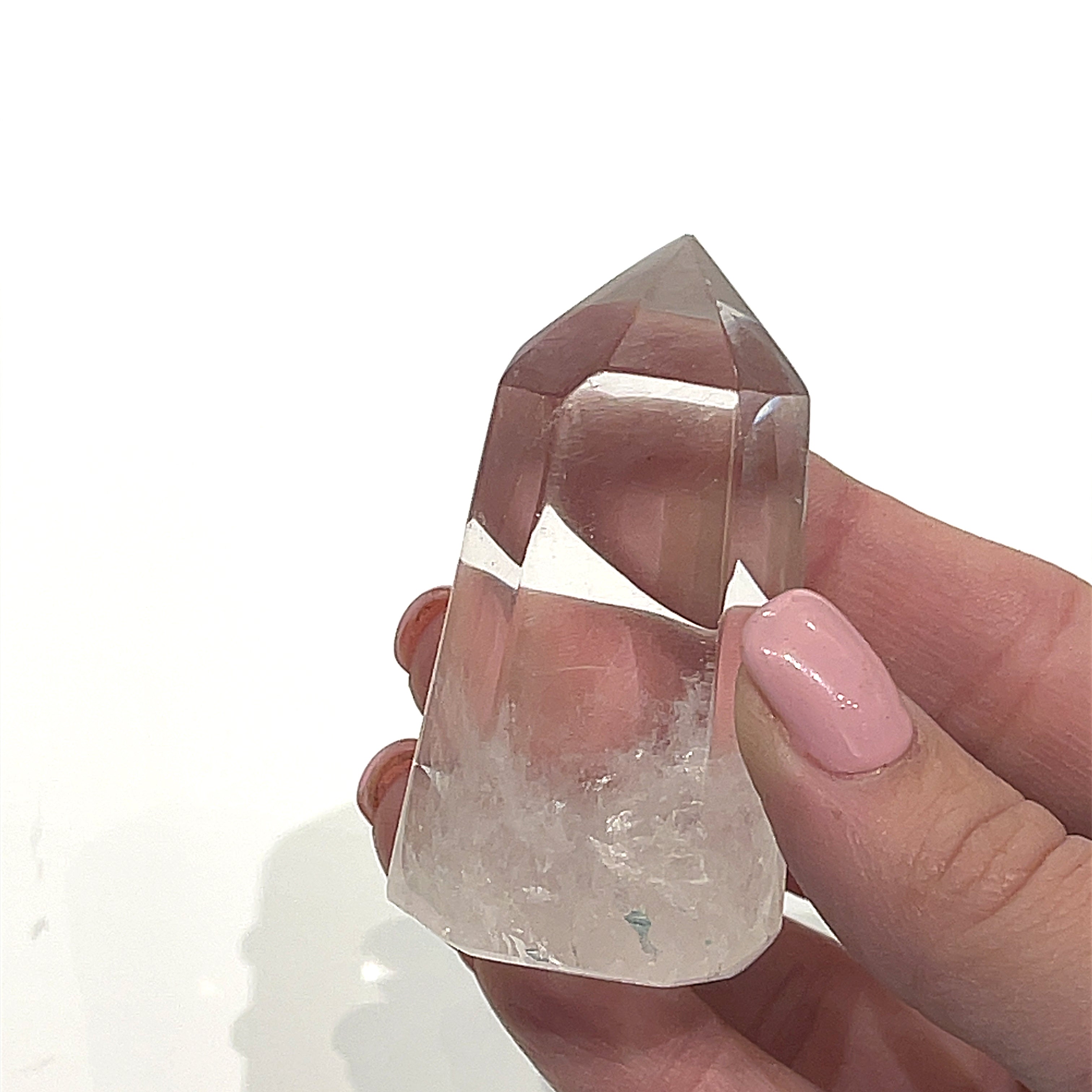 Clear quartz Gemstone Tower