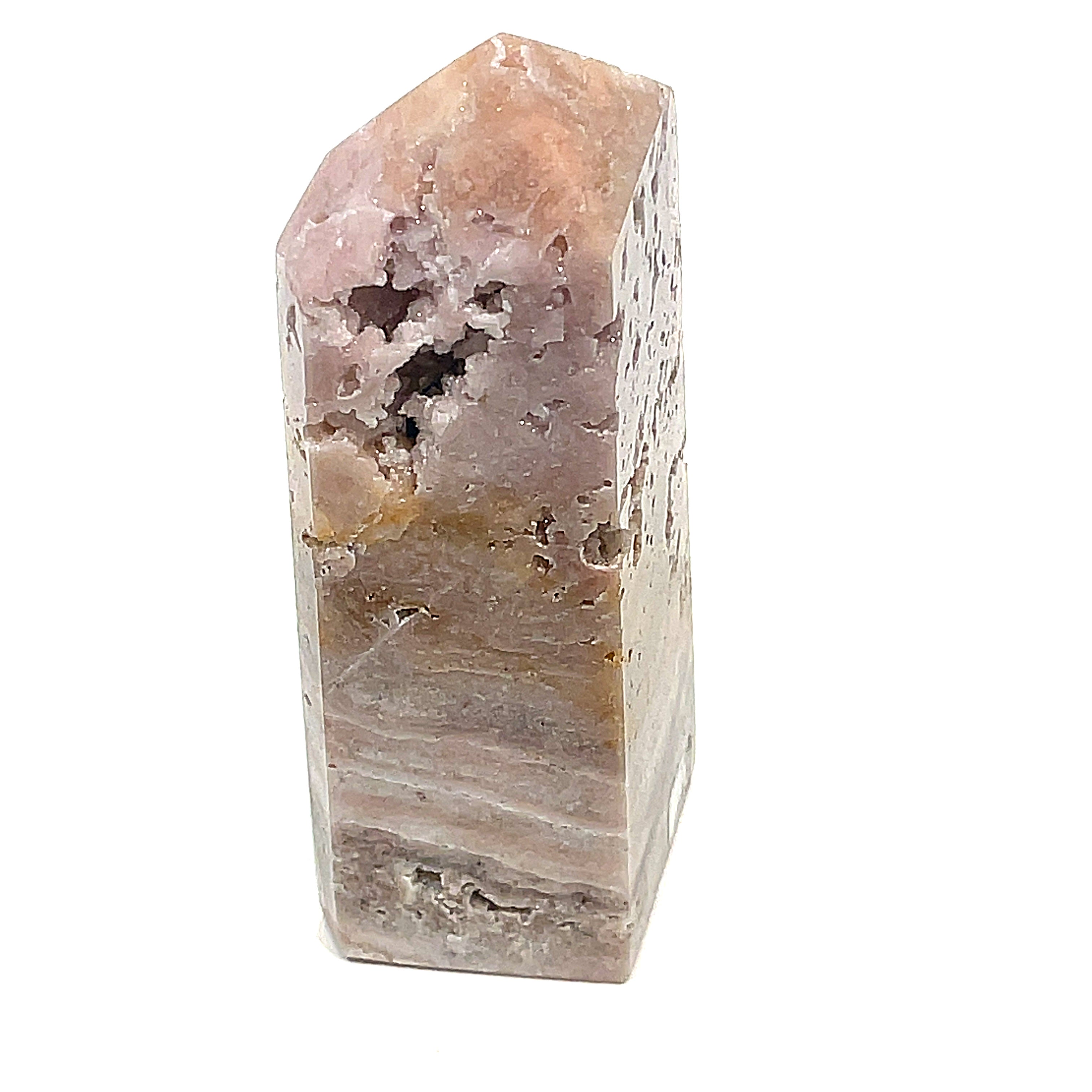 Pink Amethyst Gemstone Tower