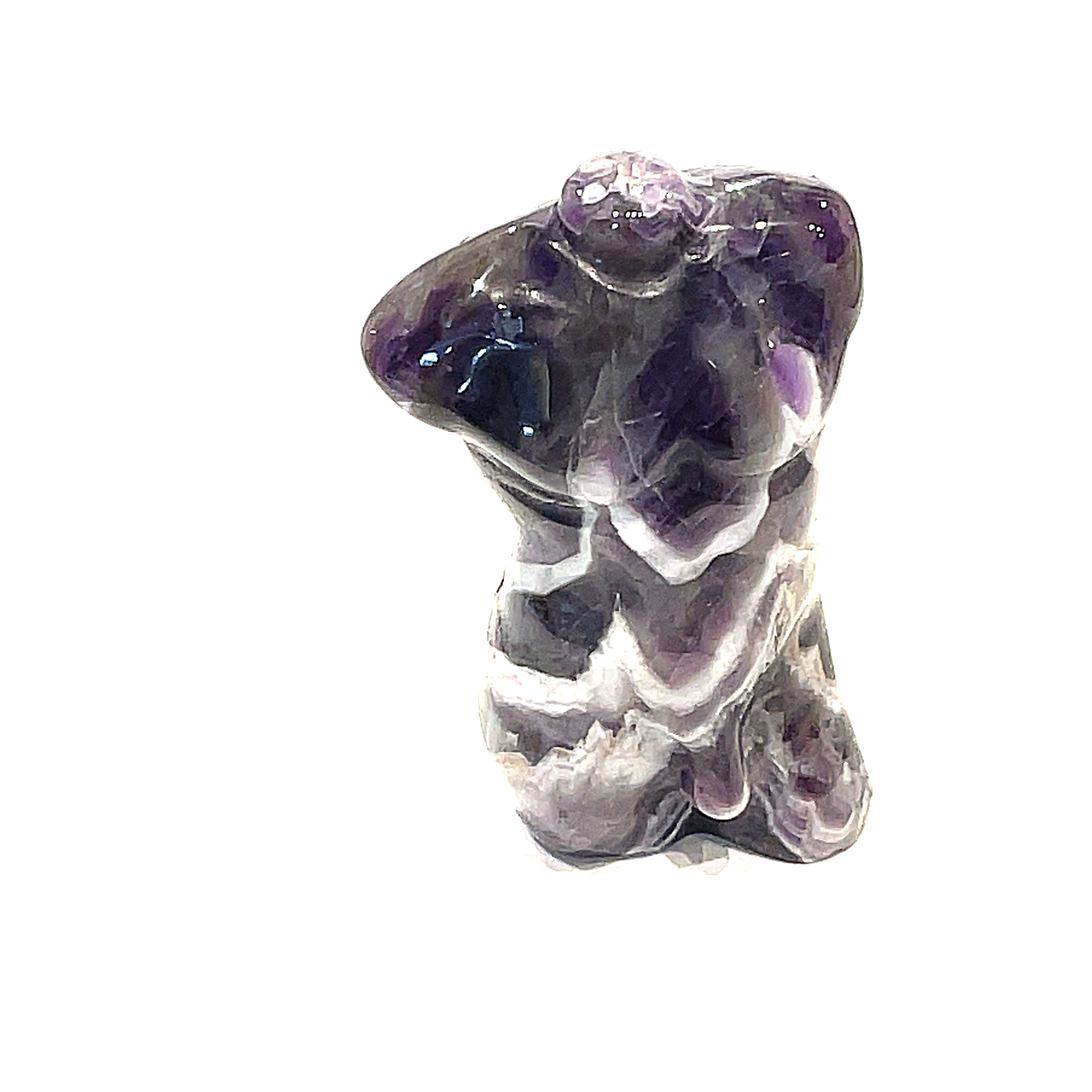 Gemstone carving Female Figure, Quartz, Pyrite, Fluorite, Howlite, Agate, Aventurine, Amegreen, strawberry quartz