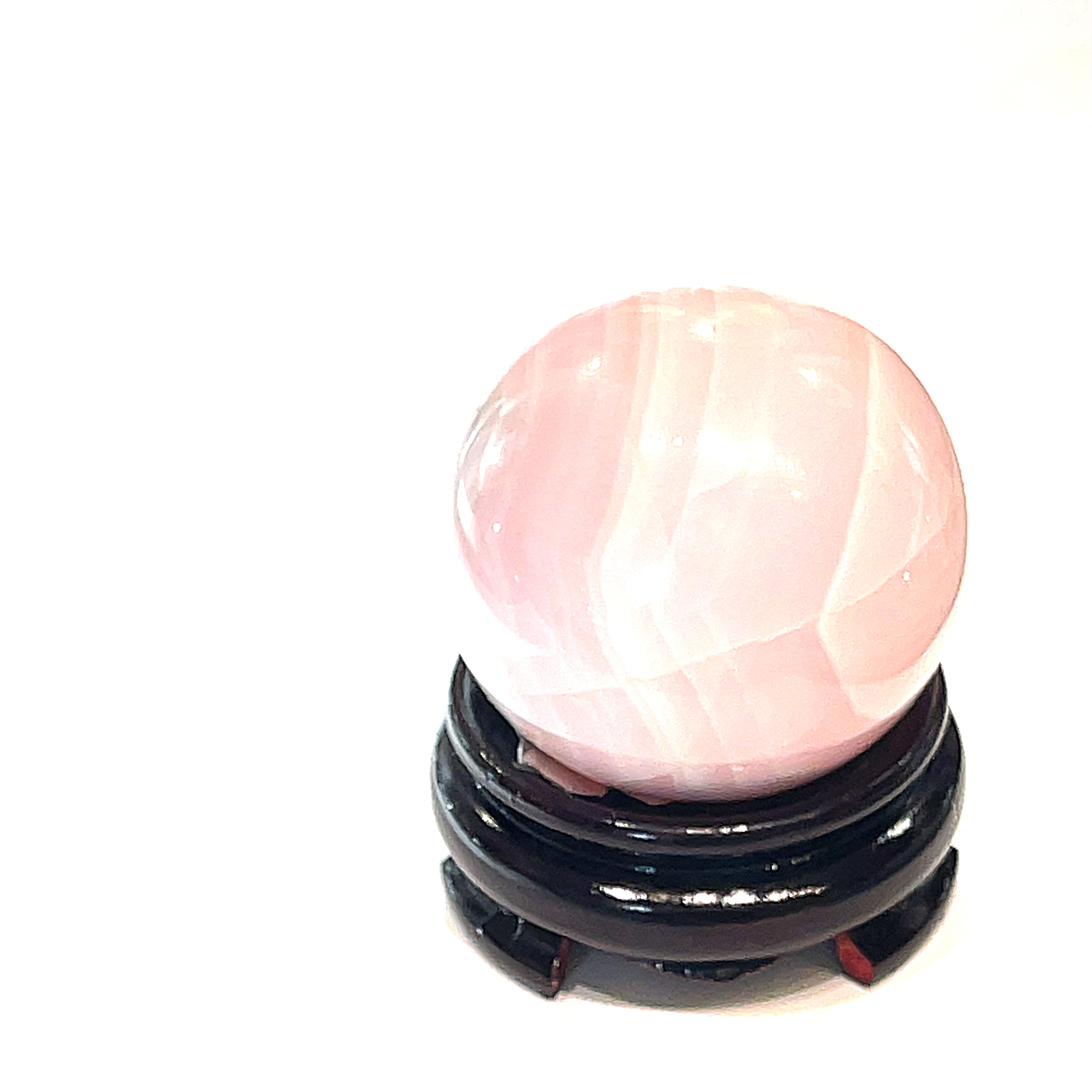 Calcite, Mangano Gemstone Sphere