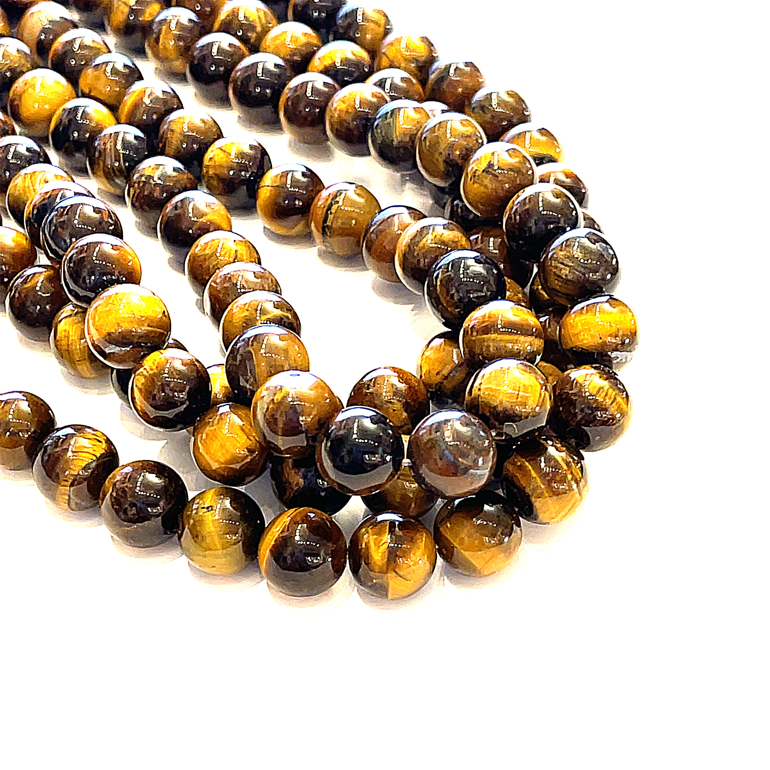 Tiger Eye Gemstone Strands, Jewelry supplies