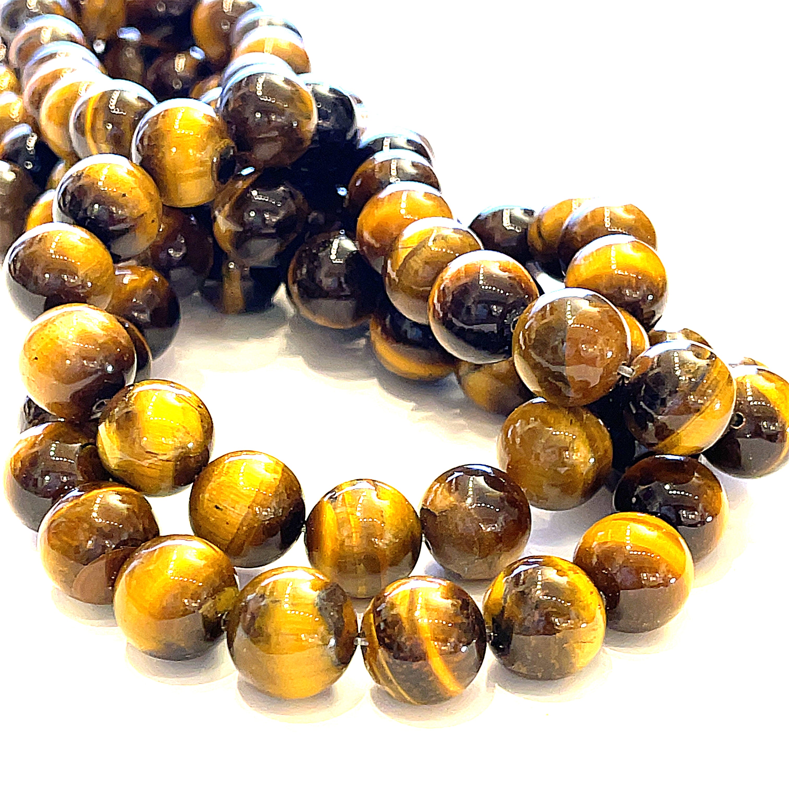 Tiger Eye Gemstone Strands, Jewelry supplies
