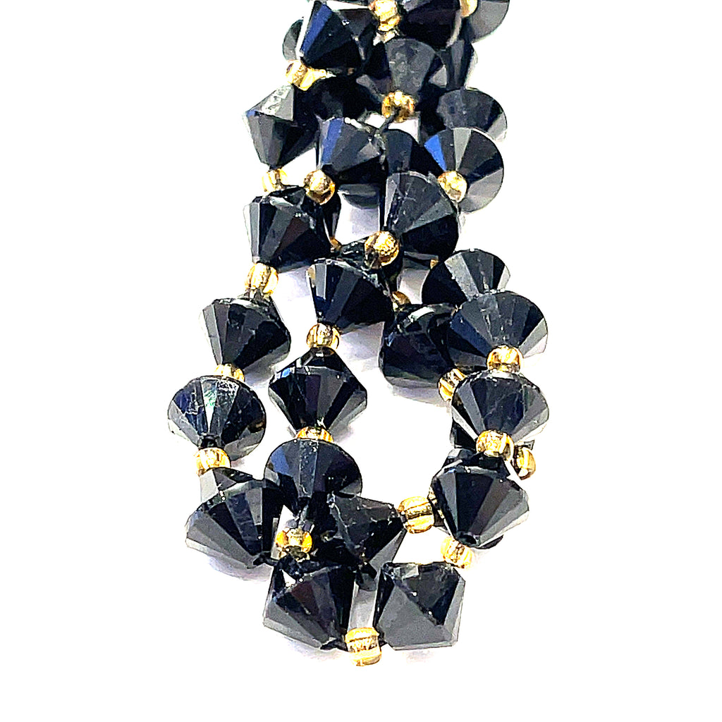 Black Tourmaline Gemstone Strands, jewelry supply