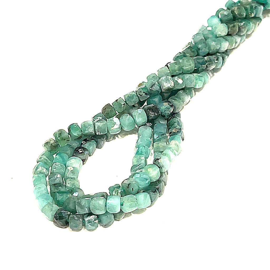 Emerald Gemstone Strands, jewelry supplies