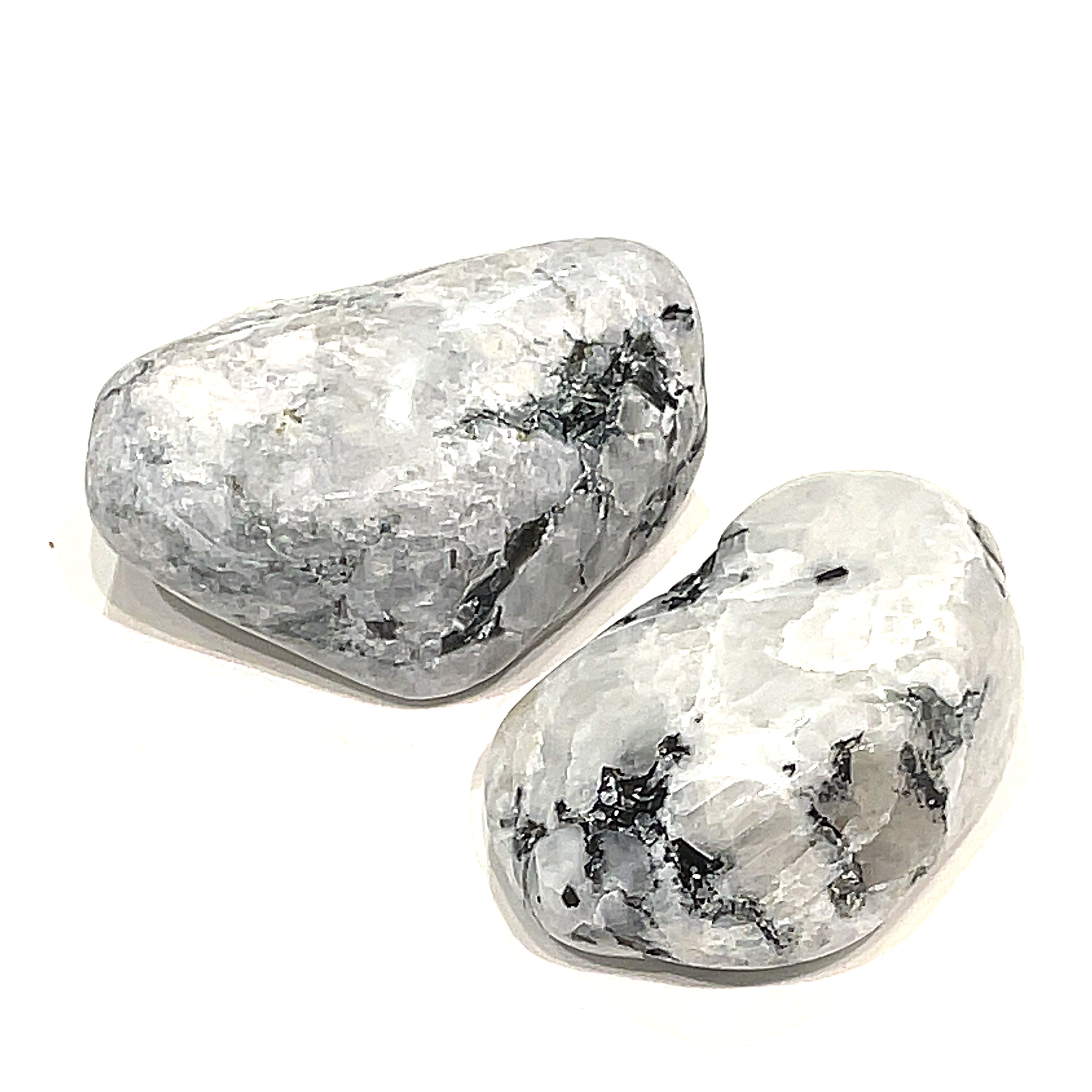 Rainbow Moonstone Tumbled Gemstone