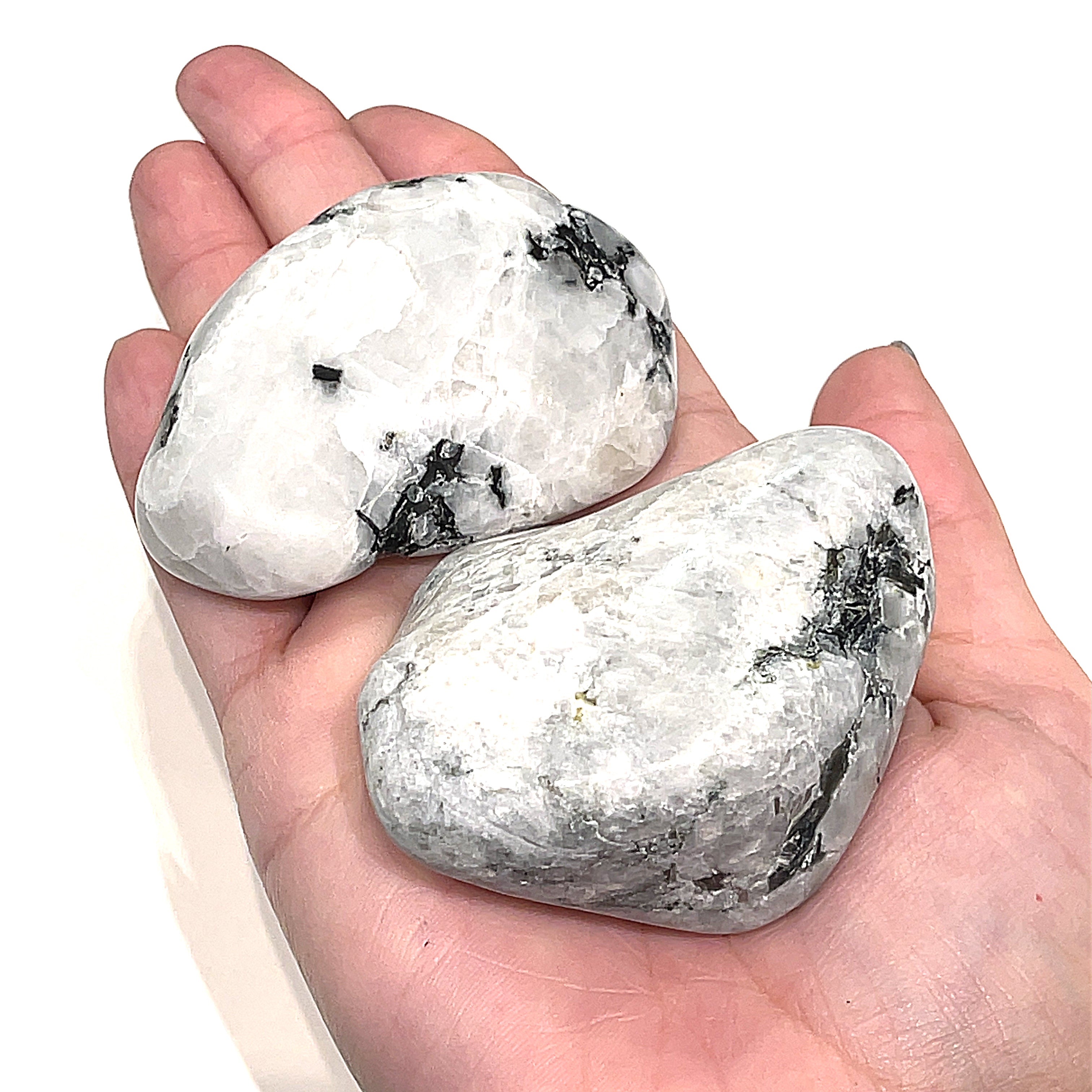 Rainbow Moonstone Tumbled Gemstone