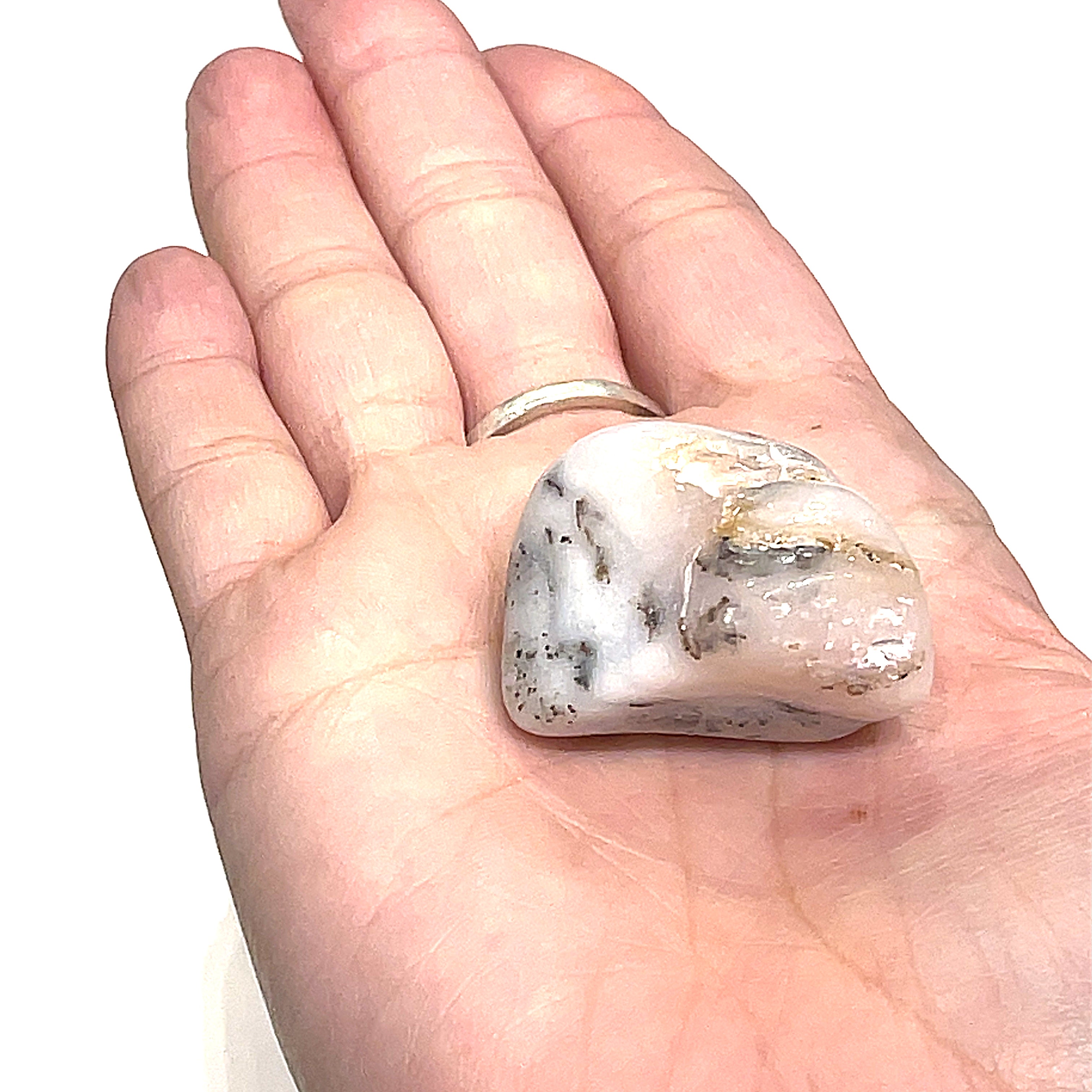 Peruvian Pink Opal tumbled  Gemstones