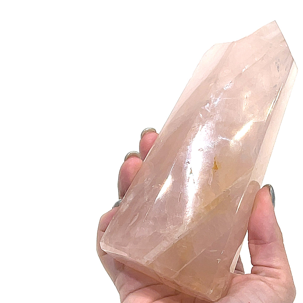 Rose Quartz Tower | Stone of Unconditional Love | Ethically Sourced