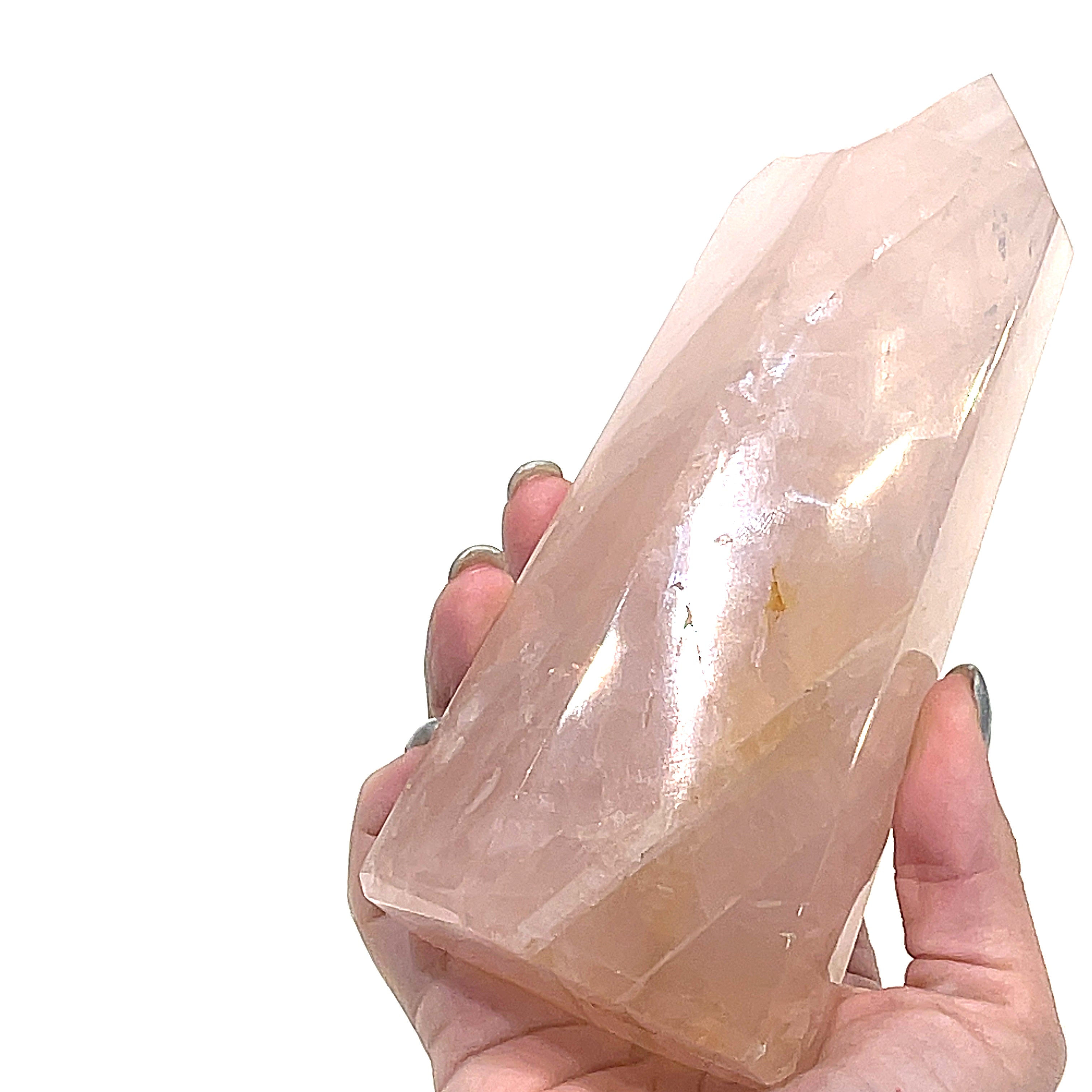 Rose Quartz Tower | Stone of Unconditional Love | Ethically Sourced