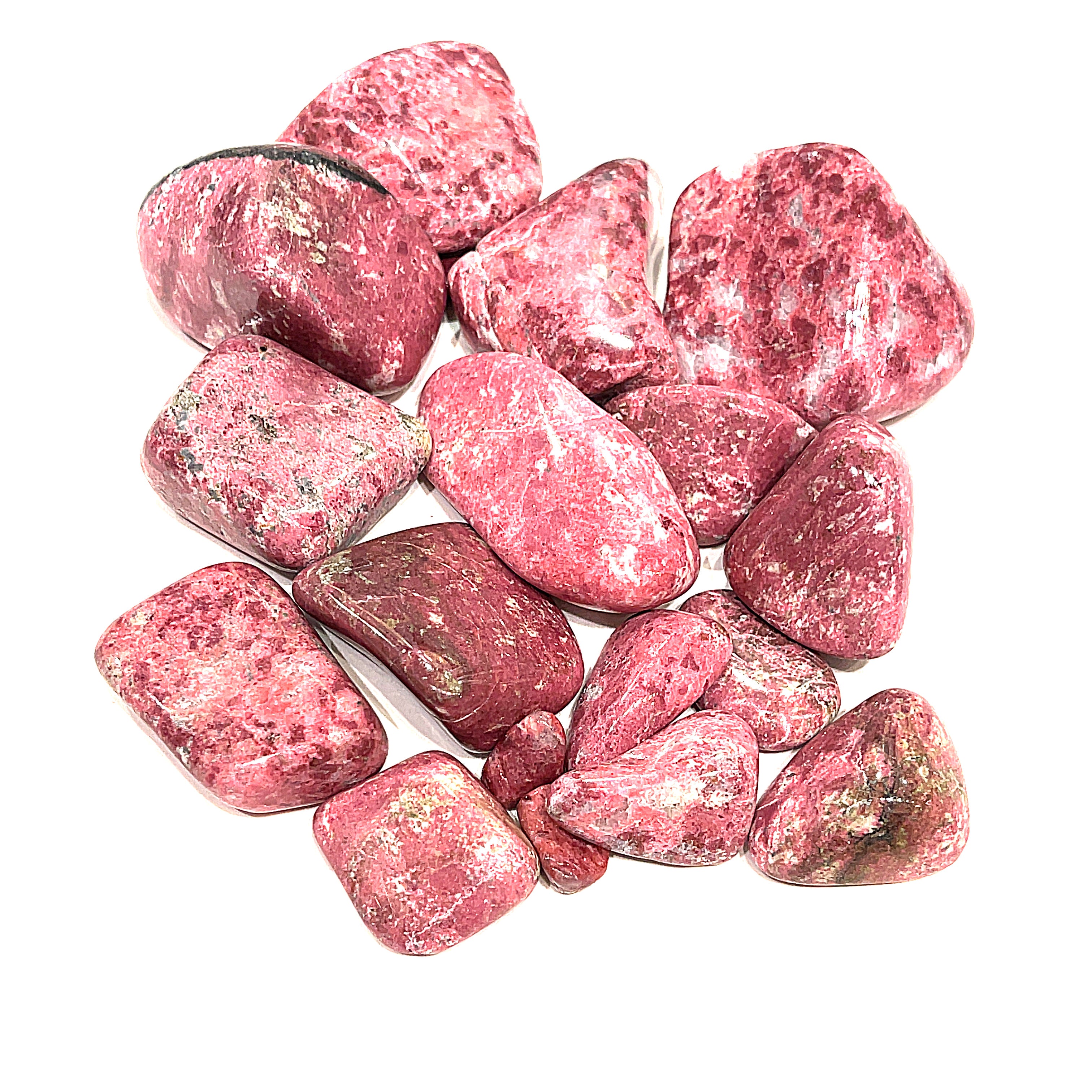 Thulite Tumbled Gemstone